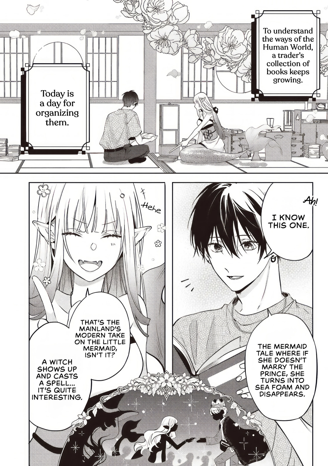 Akinai Ningyo to Soku no Hatsukoi