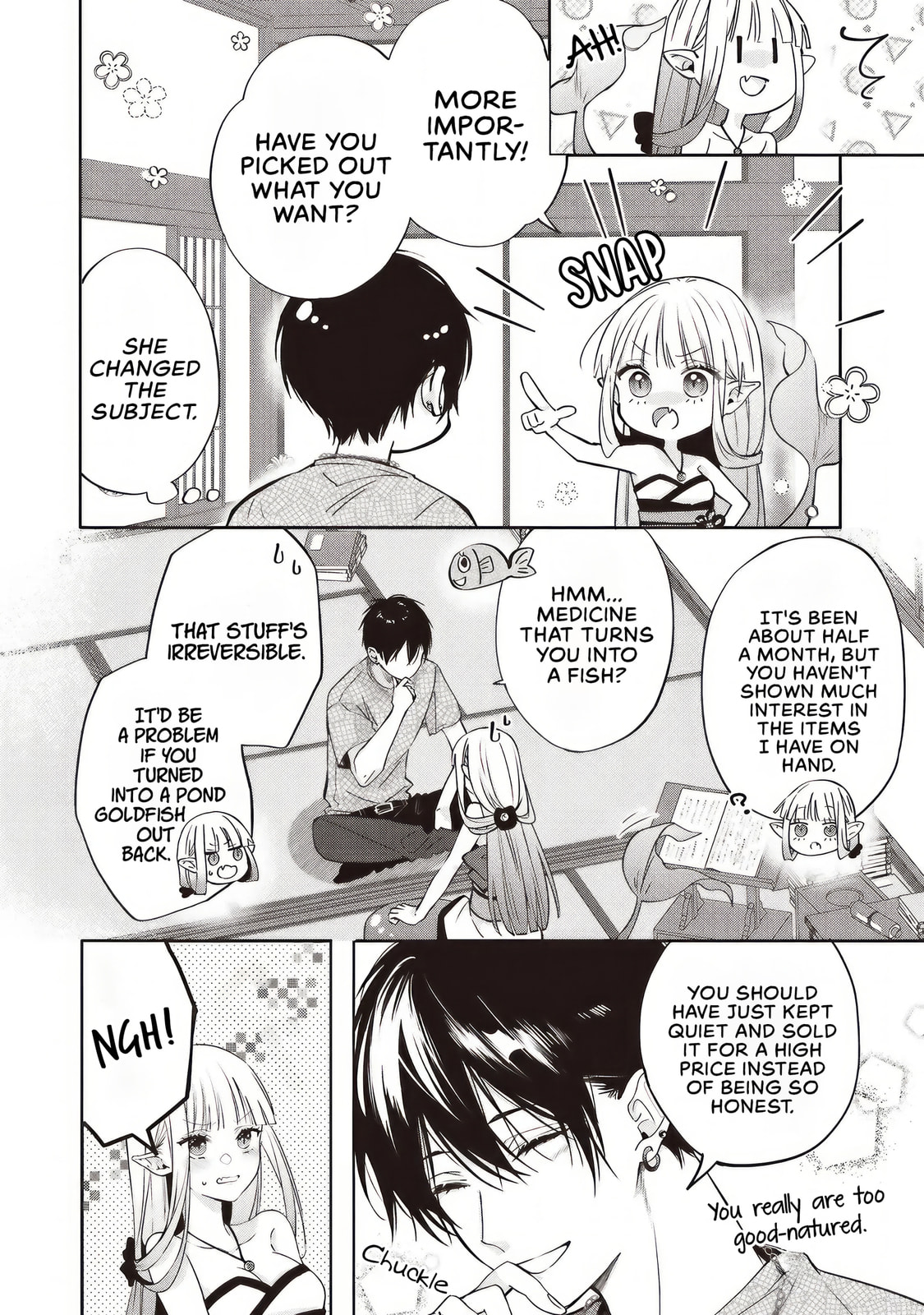 Akinai Ningyo to Soku no Hatsukoi