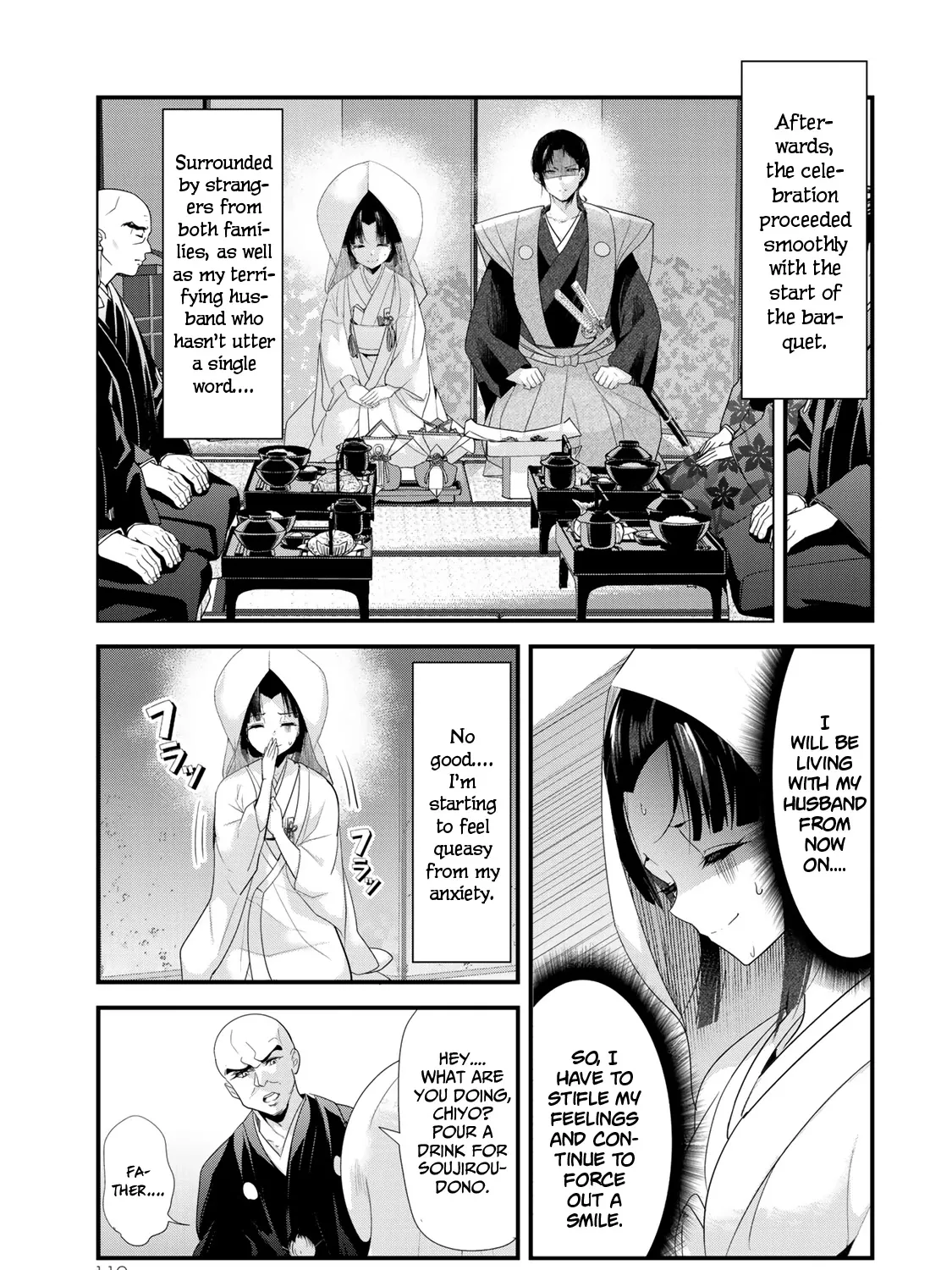 My New Wife Is Forcing Herself to Smile