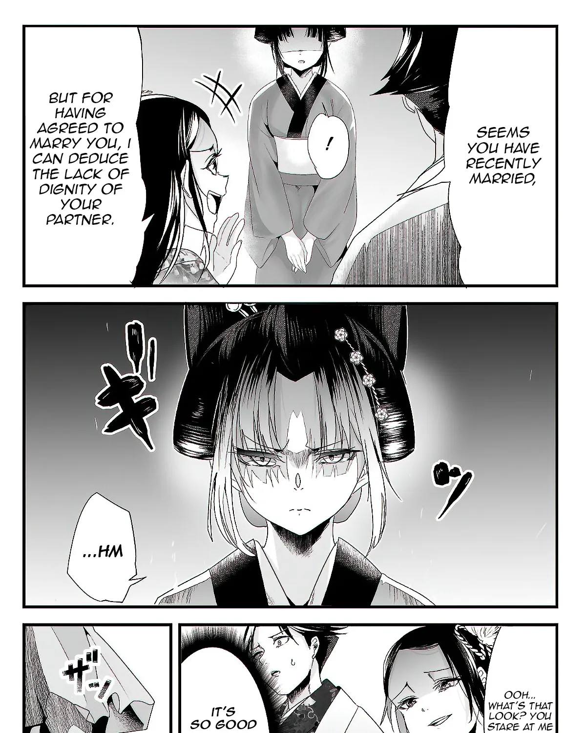 My New Wife Is Forcing Herself to Smile