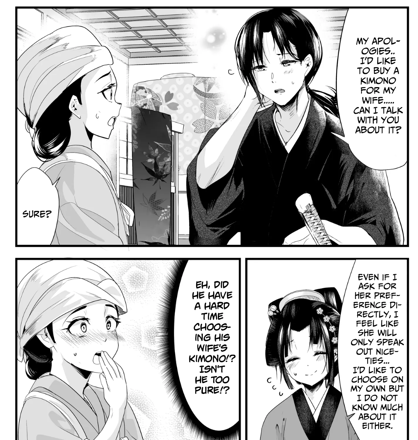 My New Wife Is Forcing Herself to Smile