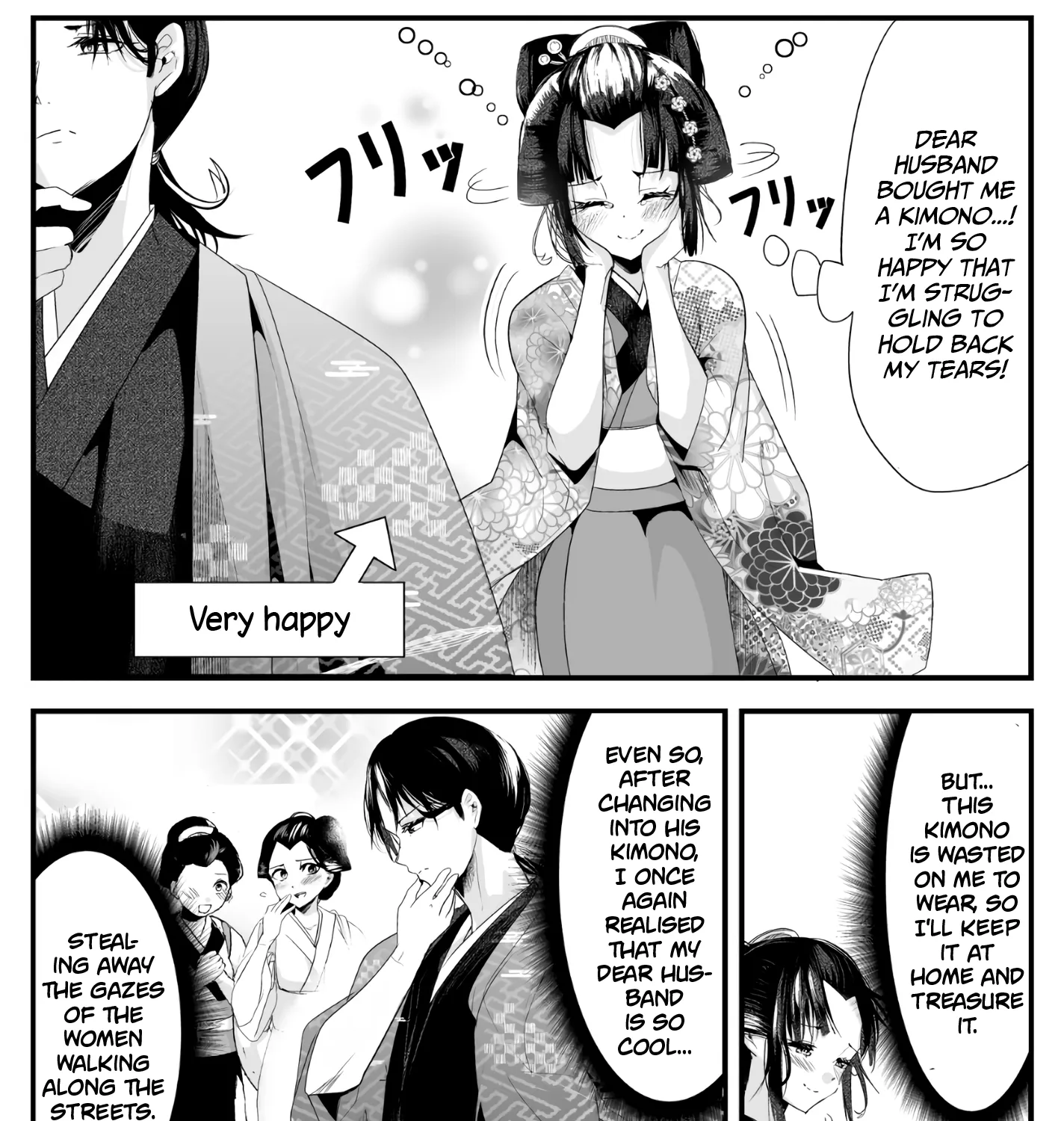 My New Wife Is Forcing Herself to Smile