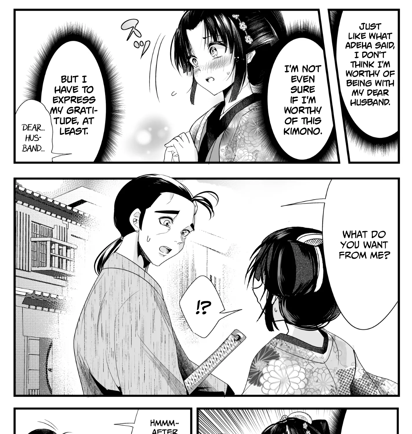 My New Wife Is Forcing Herself to Smile