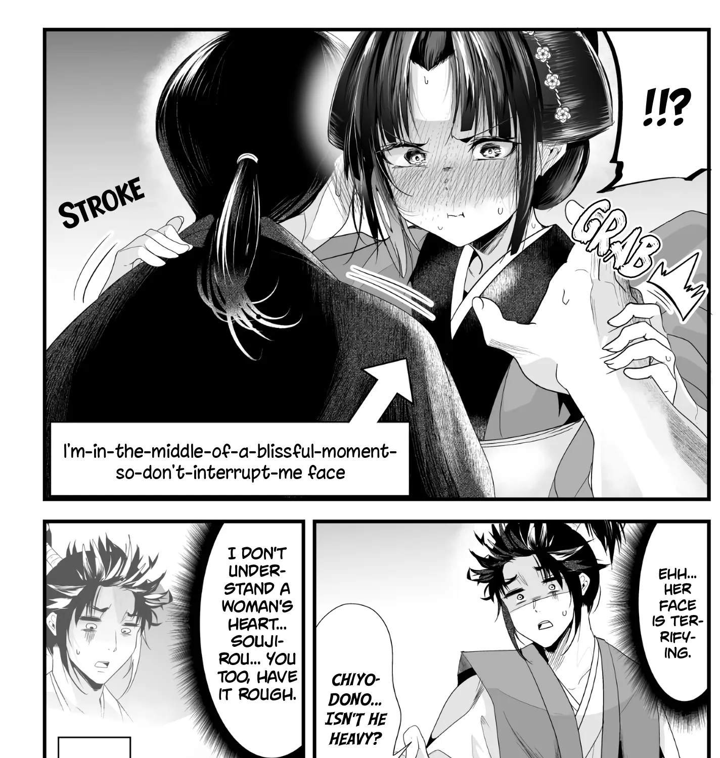 My New Wife Is Forcing Herself to Smile