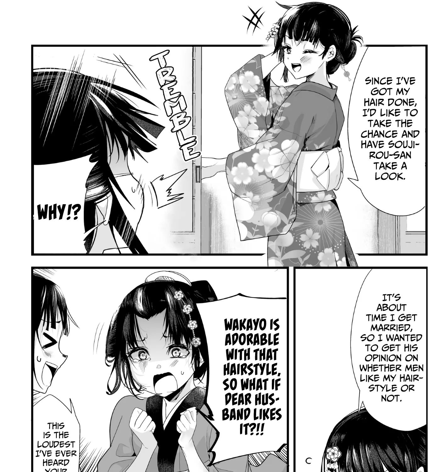 My New Wife Is Forcing Herself to Smile