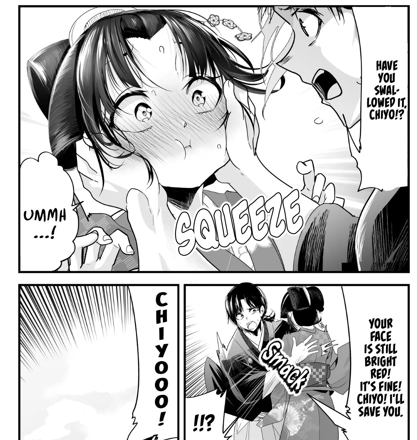 My New Wife Is Forcing Herself to Smile