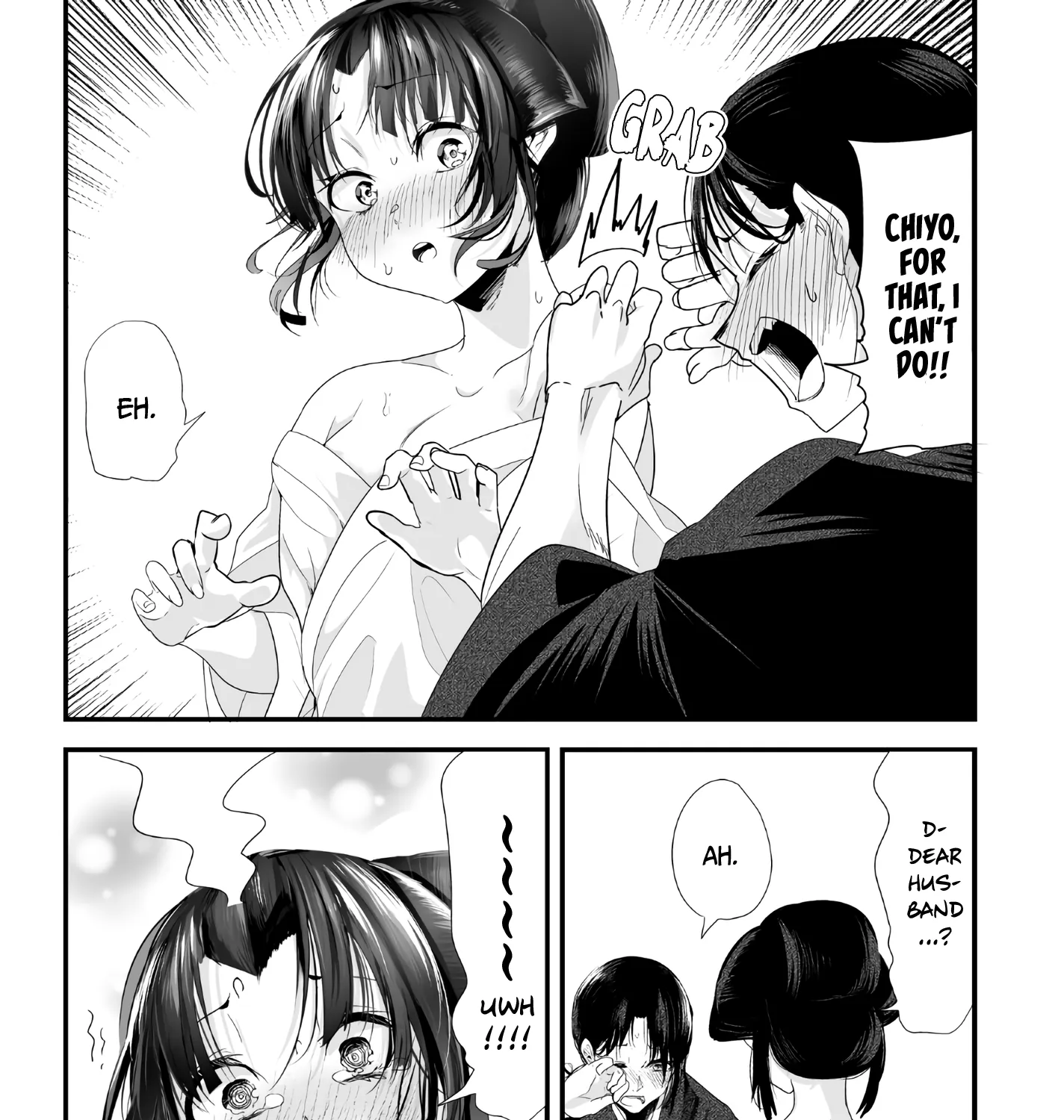 My New Wife Is Forcing Herself to Smile