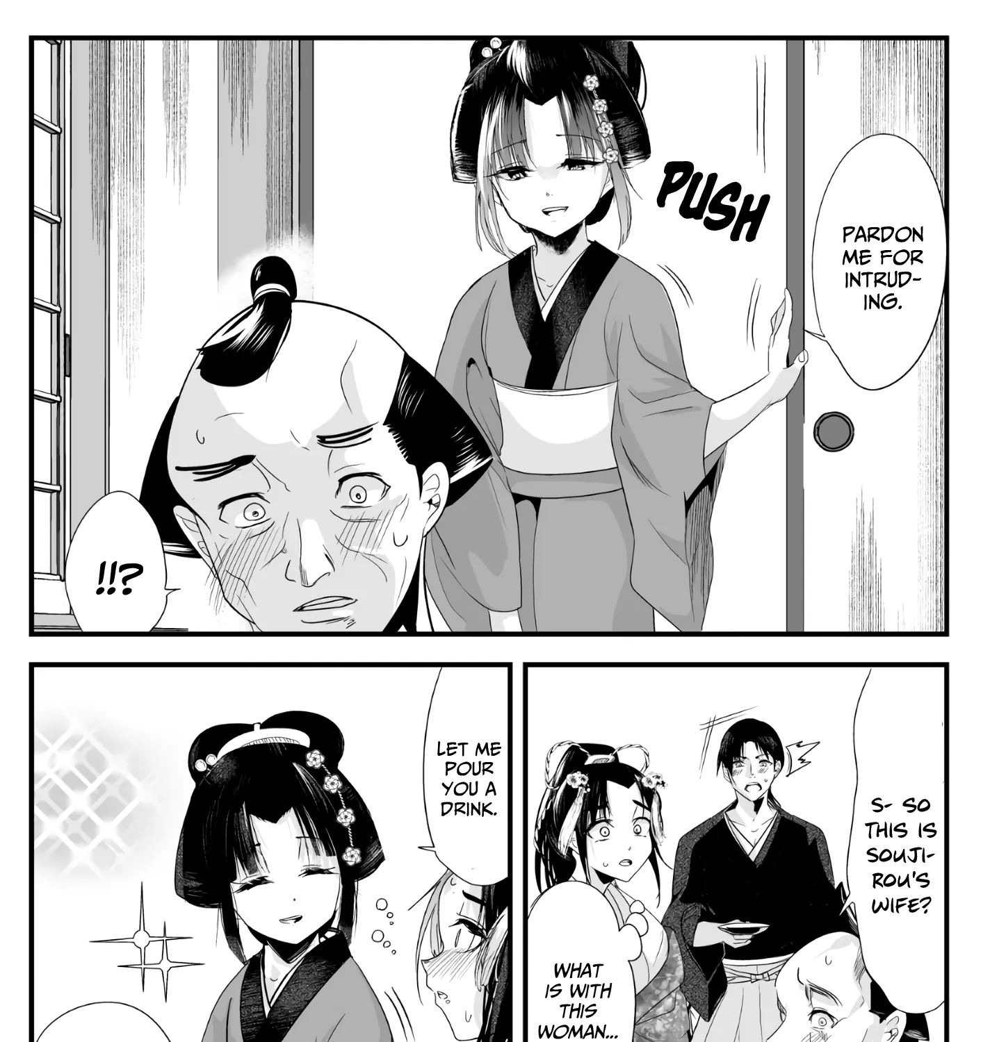 My New Wife Is Forcing Herself to Smile