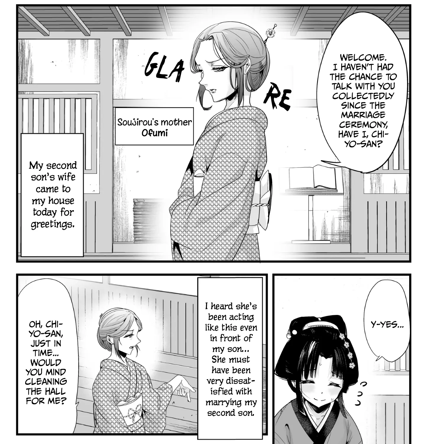 My New Wife Is Forcing Herself to Smile