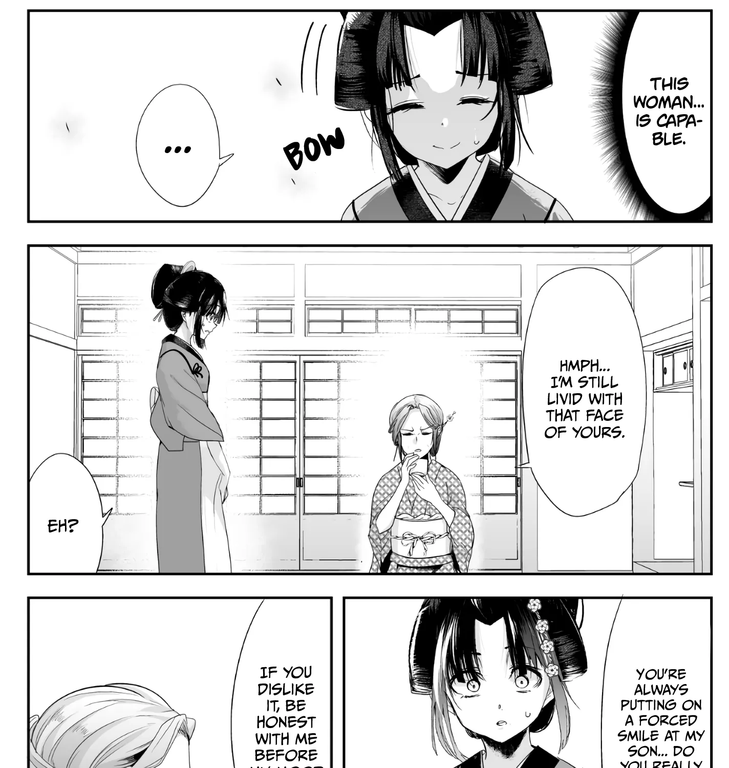 My New Wife Is Forcing Herself to Smile