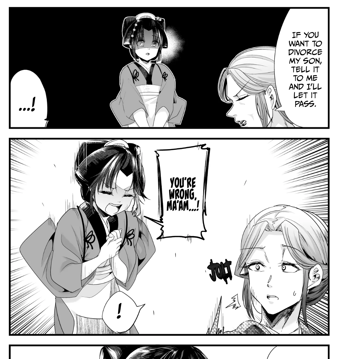 My New Wife Is Forcing Herself to Smile