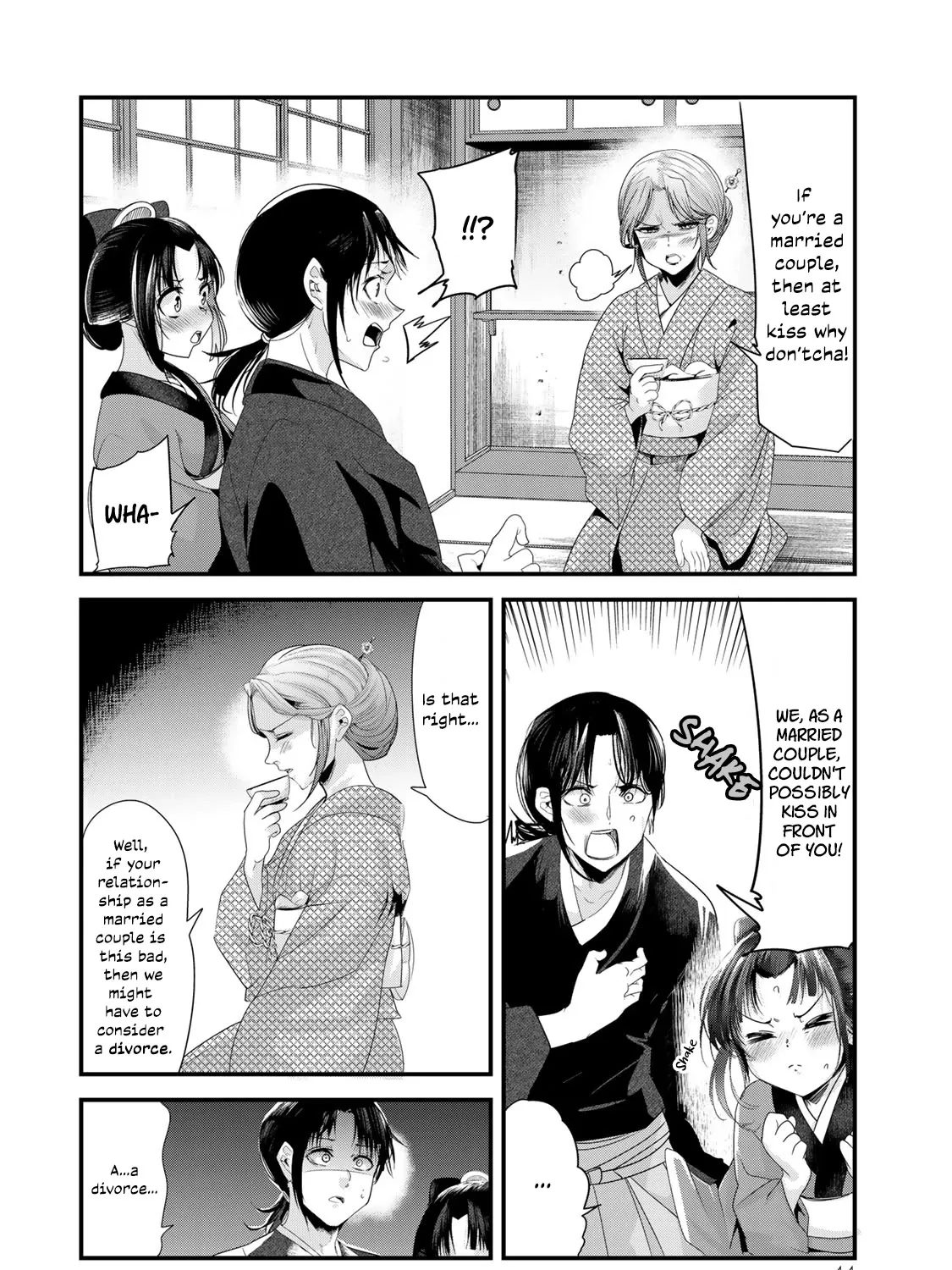 My New Wife Is Forcing Herself to Smile