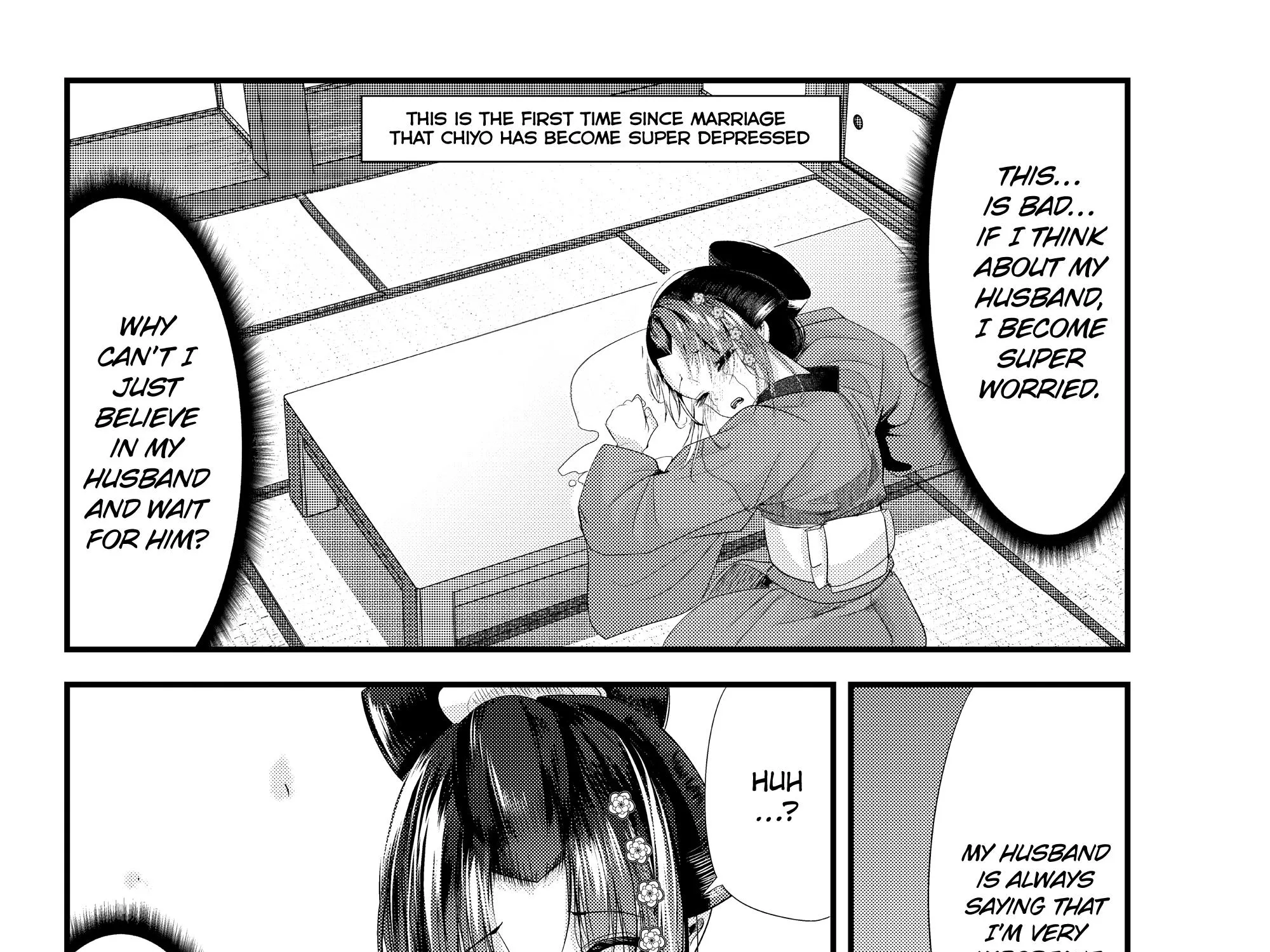 My New Wife Is Forcing Herself to Smile