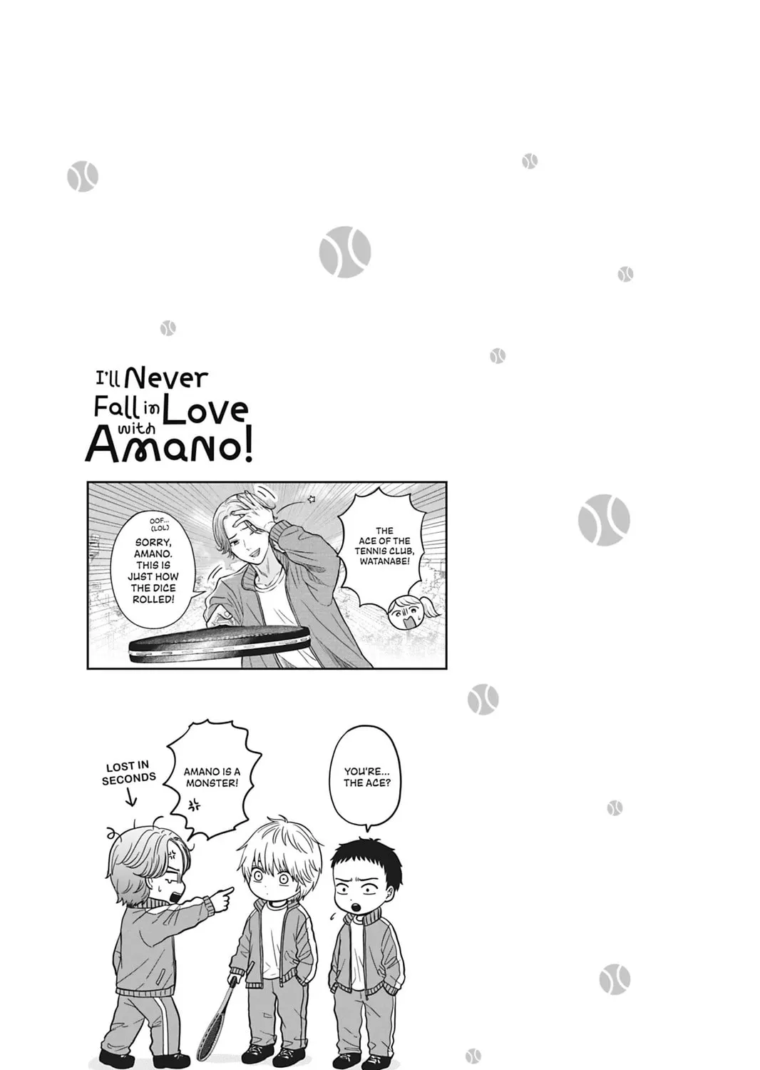 I'll Never Fall in Love With Amano!