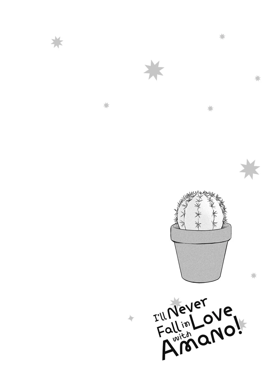 I'll Never Fall in Love With Amano!