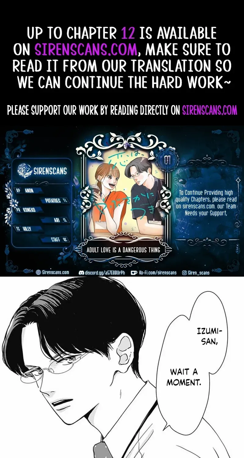 Adult love is a dangerous thing