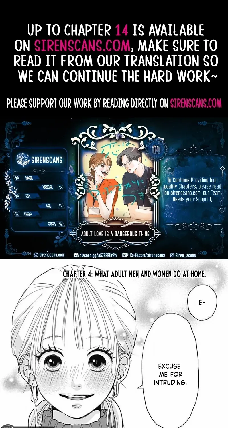 Adult love is a dangerous thing