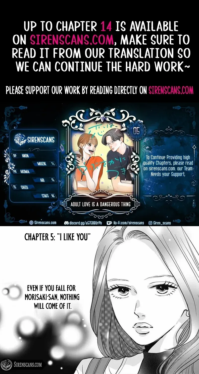 Adult love is a dangerous thing