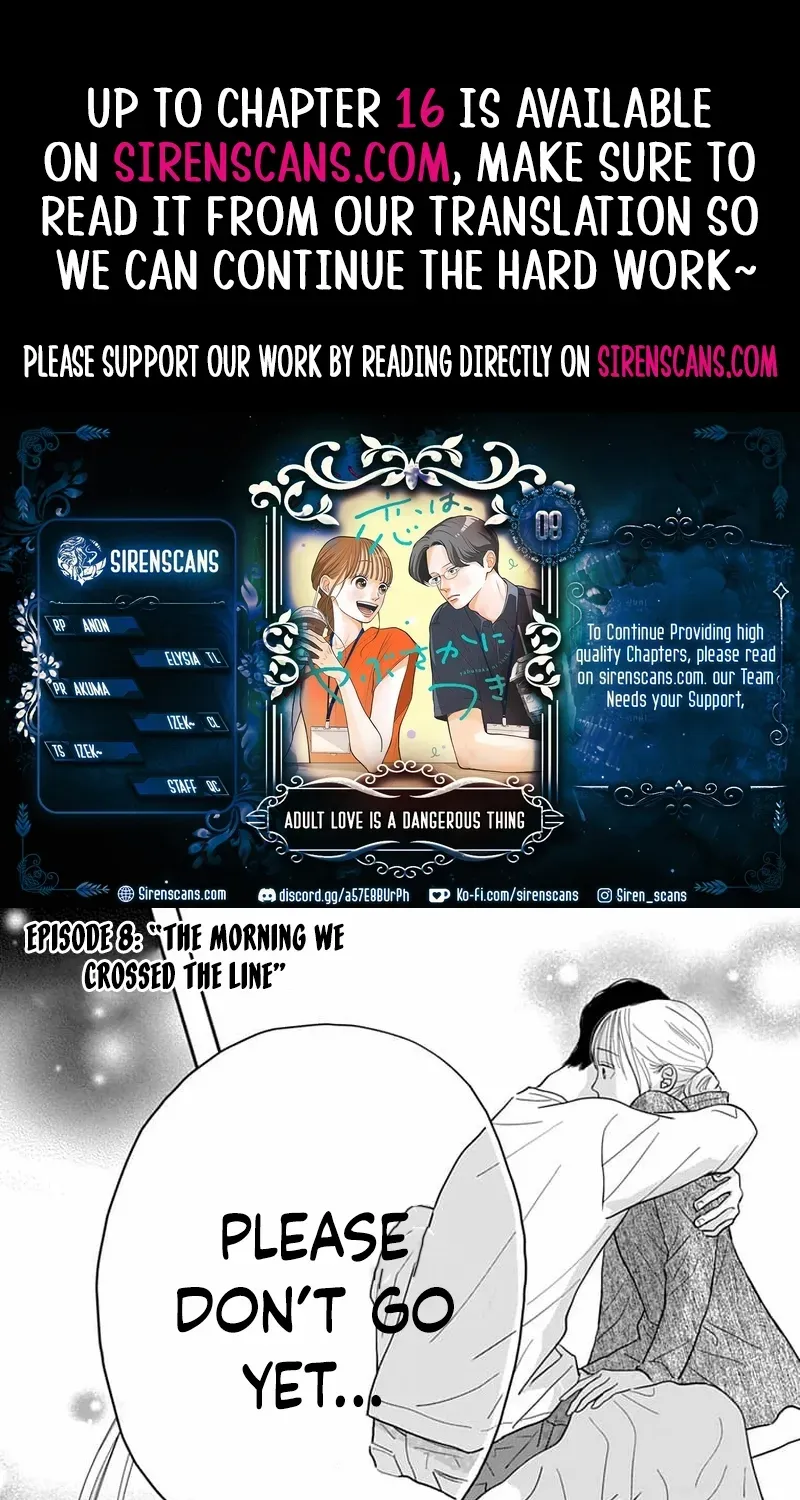 Adult love is a dangerous thing