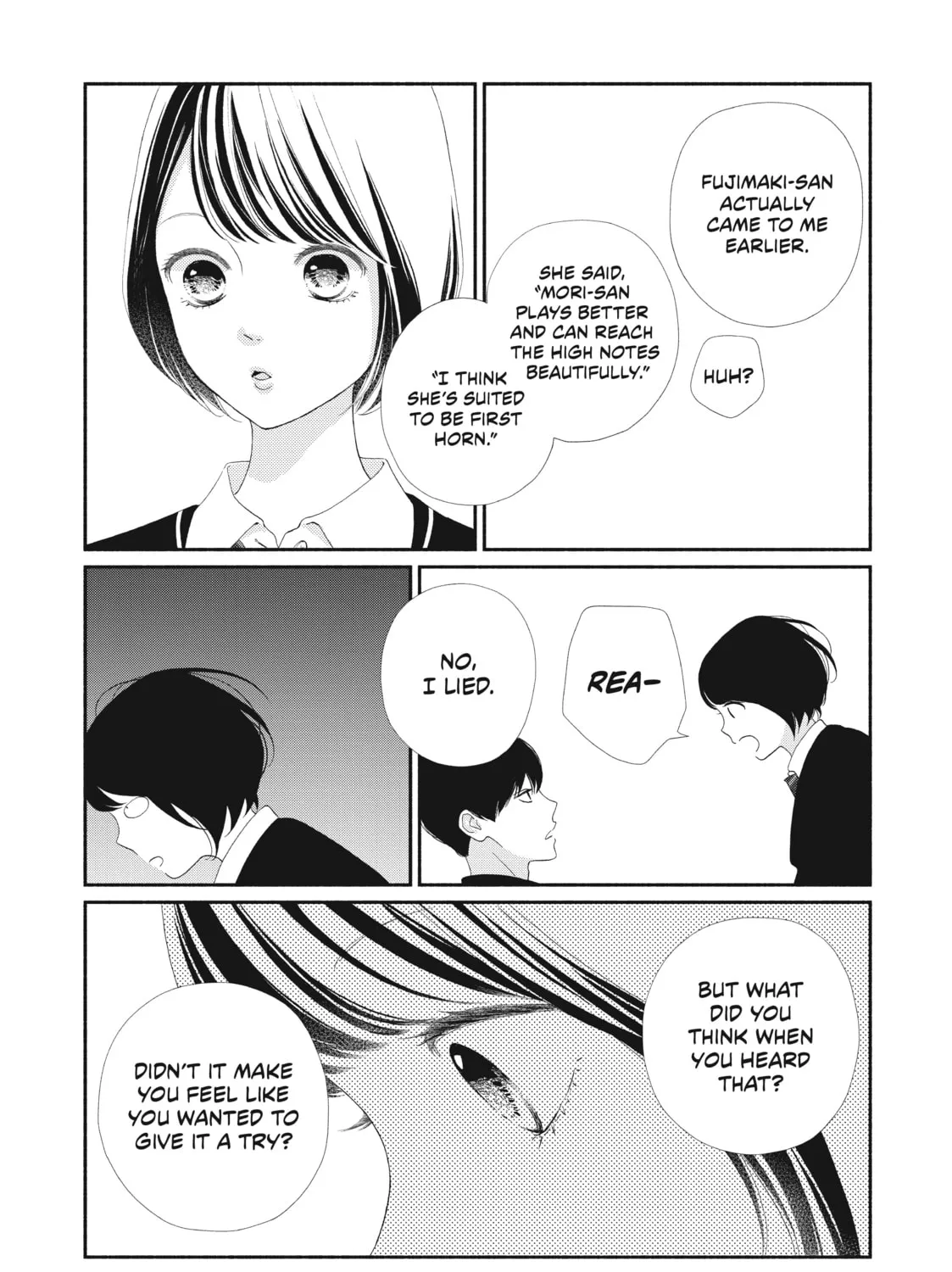 I See Your Face, Turned Away