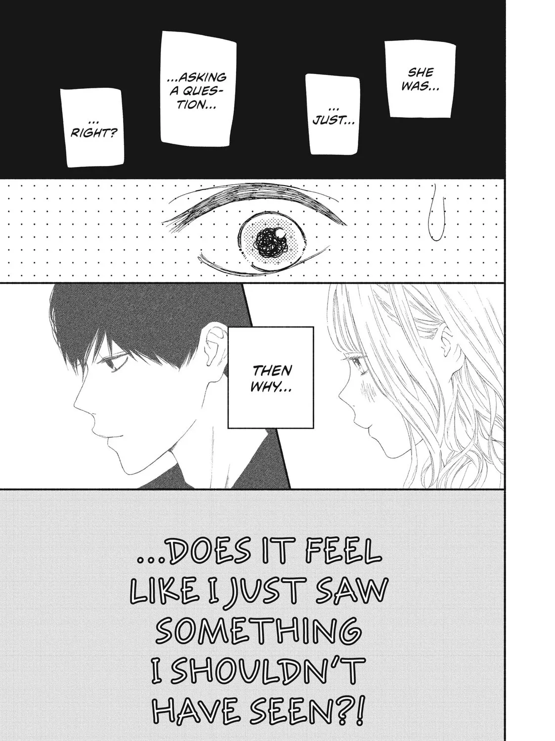 I See Your Face, Turned Away