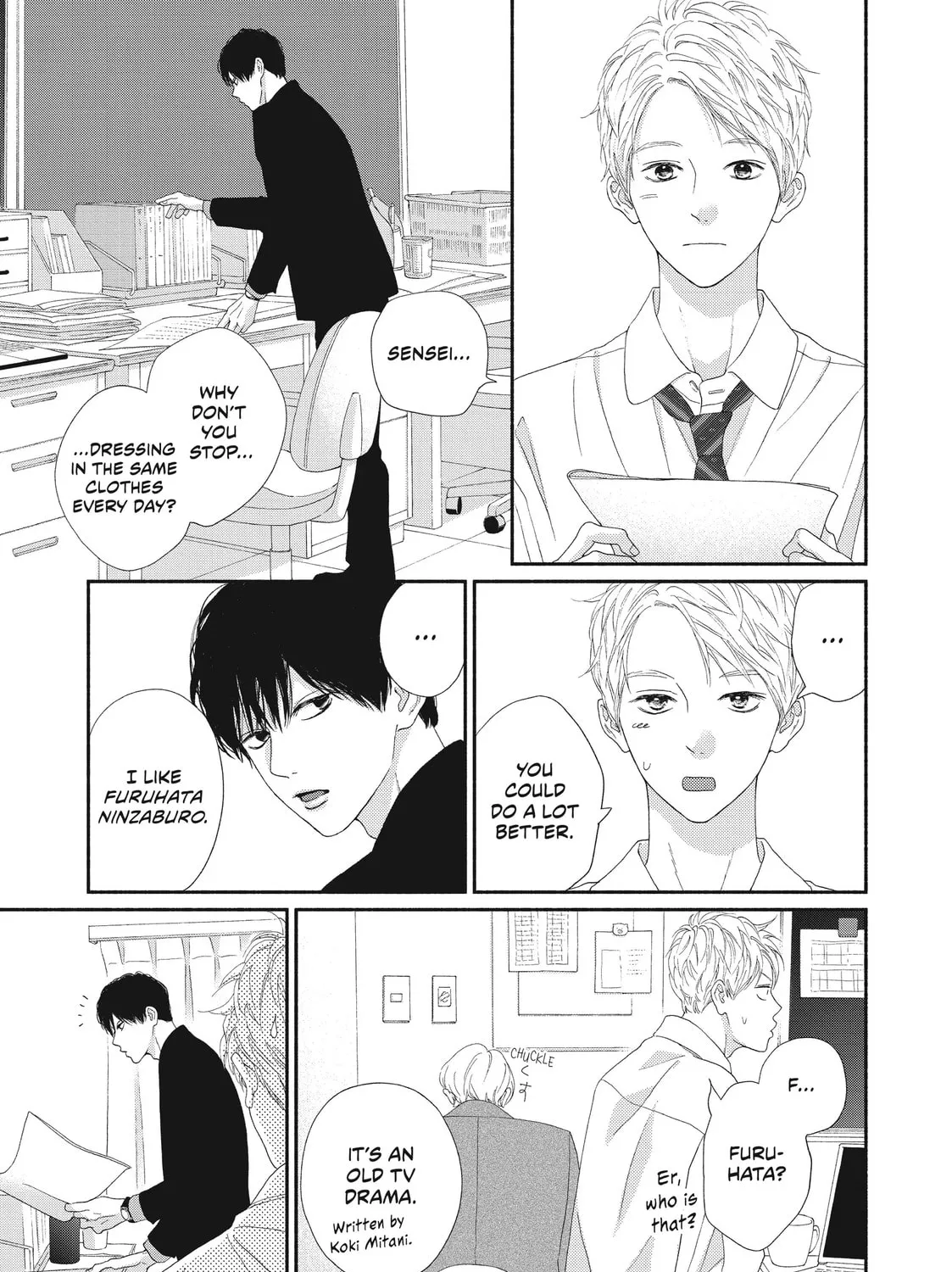 I See Your Face, Turned Away