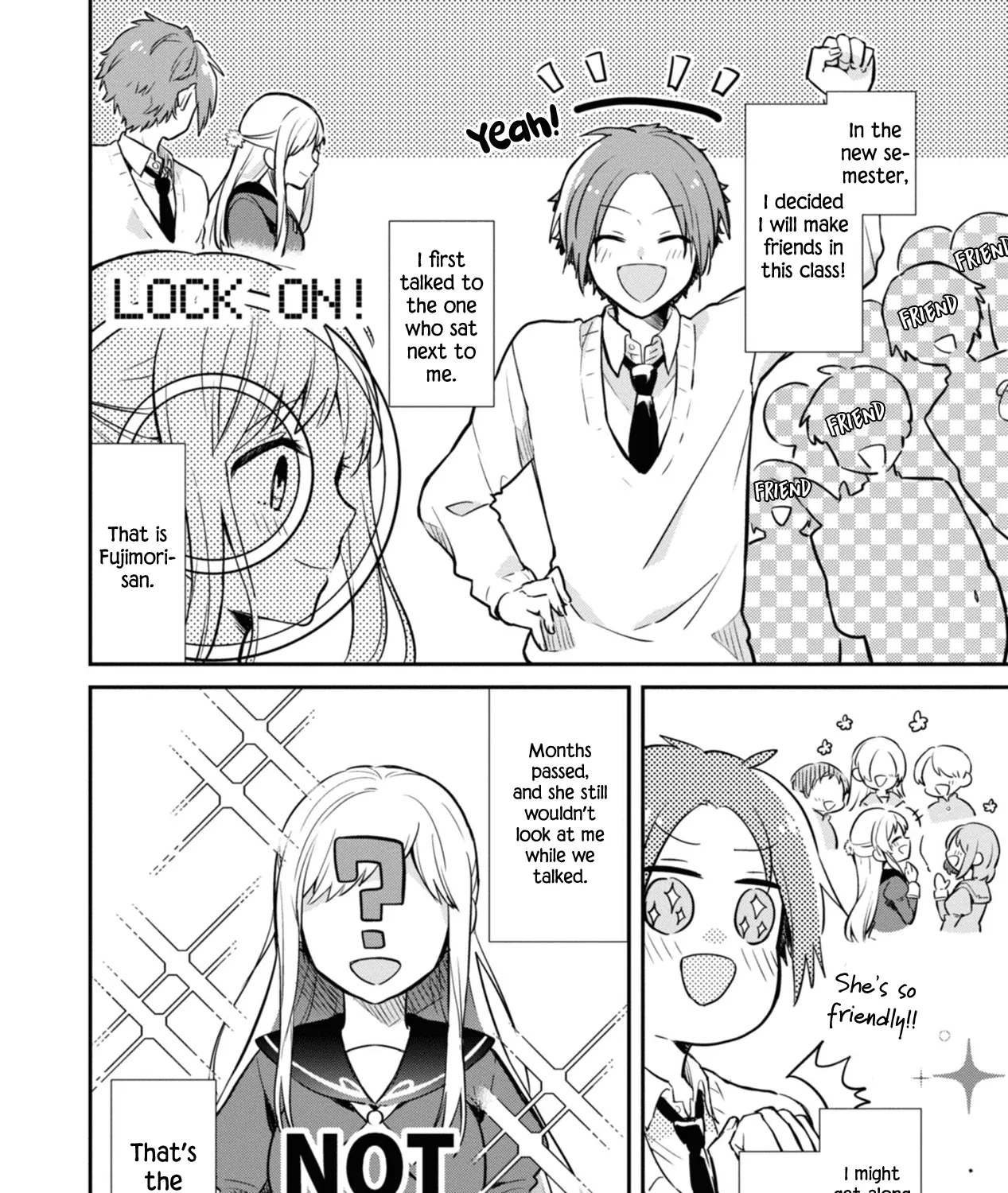 I Can Only See Your Side Profile