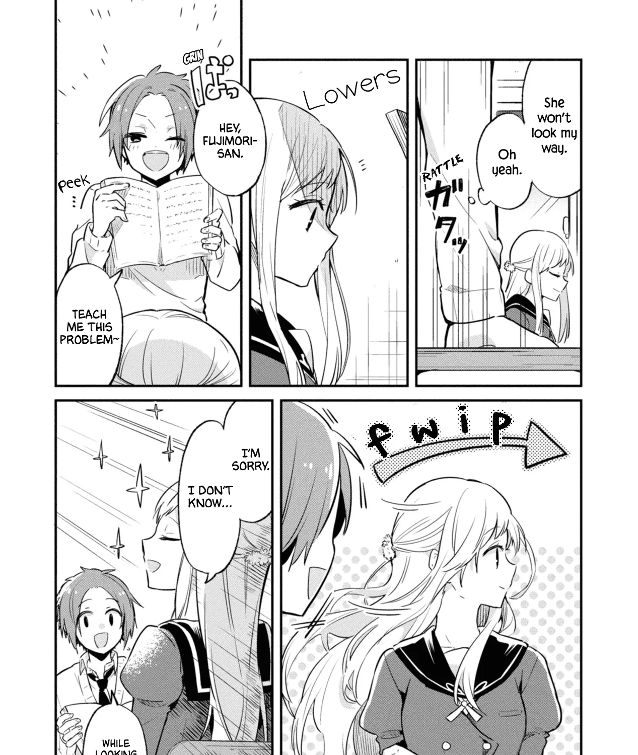 I Can Only See Your Side Profile