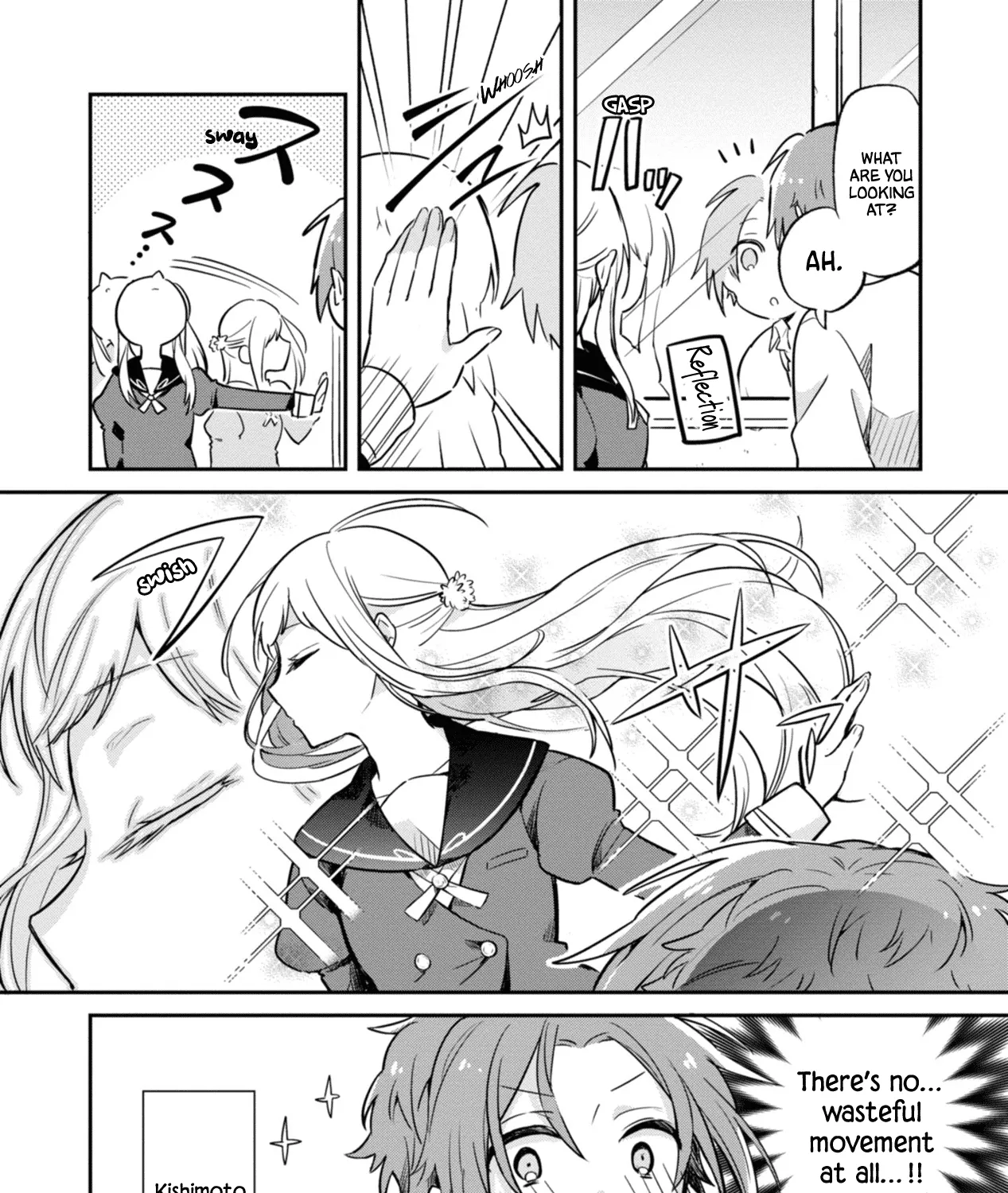 I Can Only See Your Side Profile