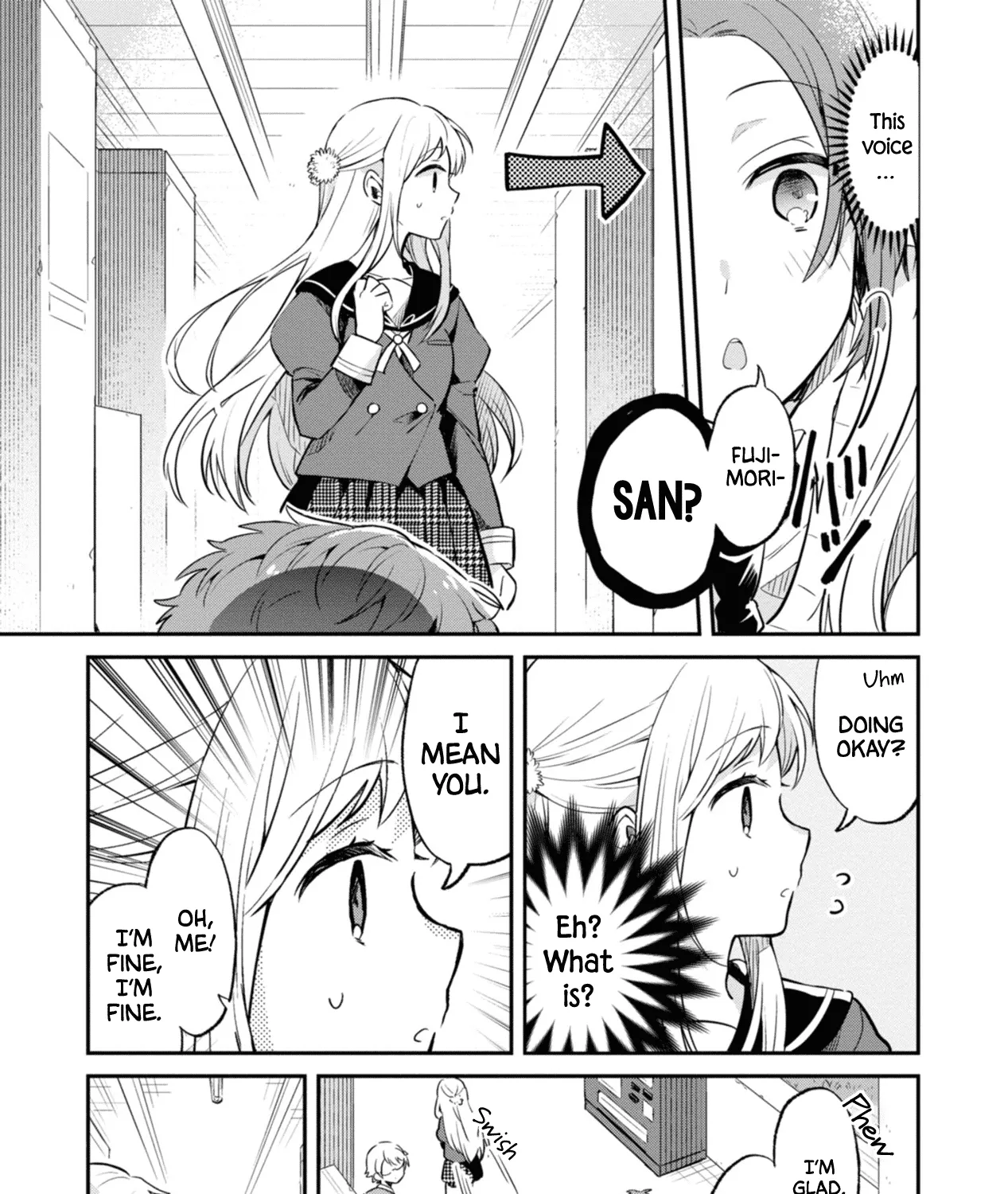 I Can Only See Your Side Profile