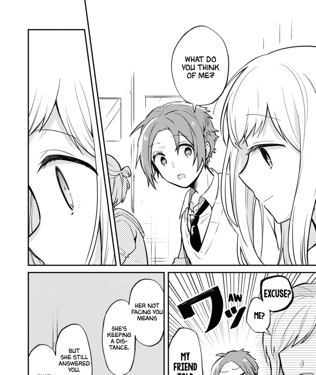 I Can Only See Your Side Profile