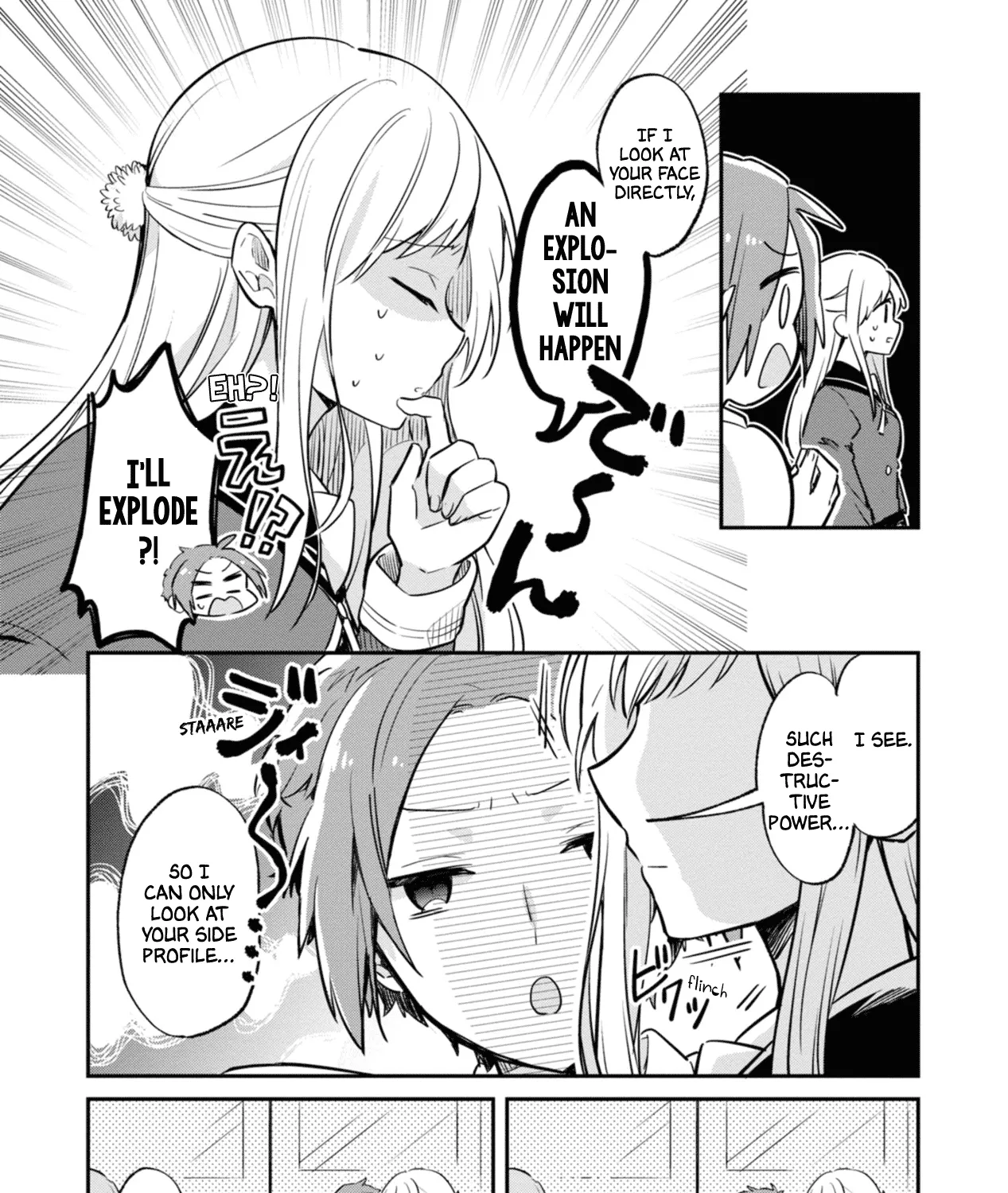 I Can Only See Your Side Profile