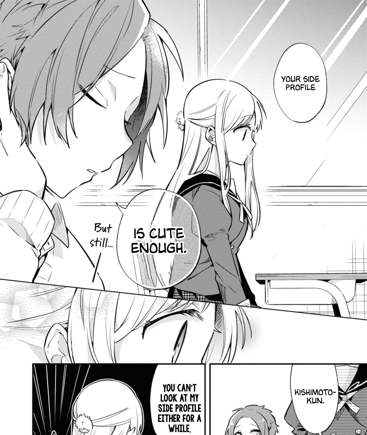 I Can Only See Your Side Profile