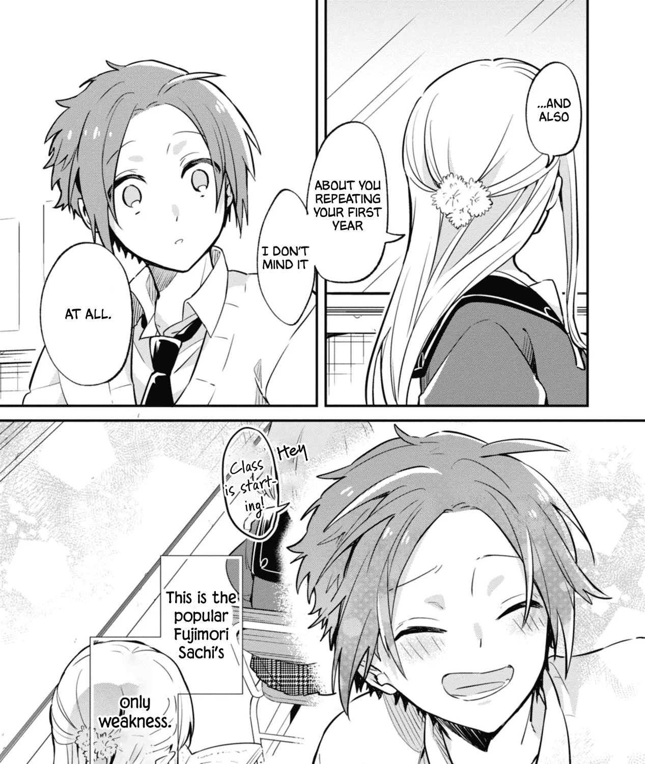 I Can Only See Your Side Profile