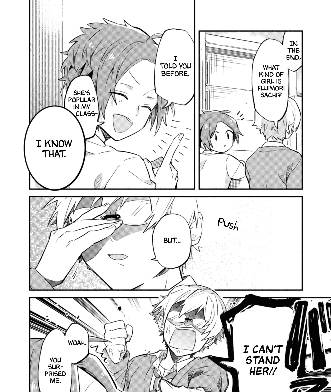 I Can Only See Your Side Profile