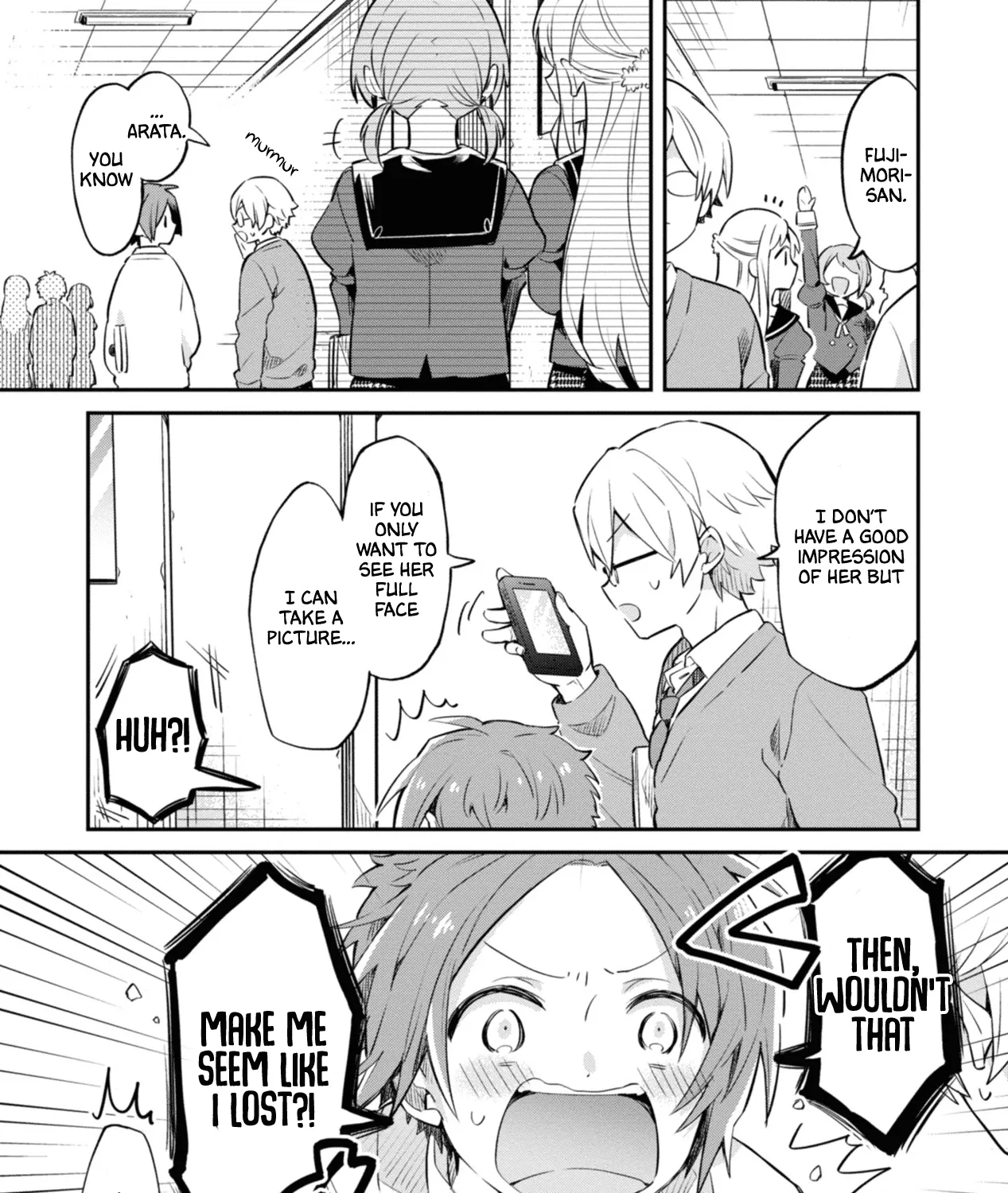 I Can Only See Your Side Profile