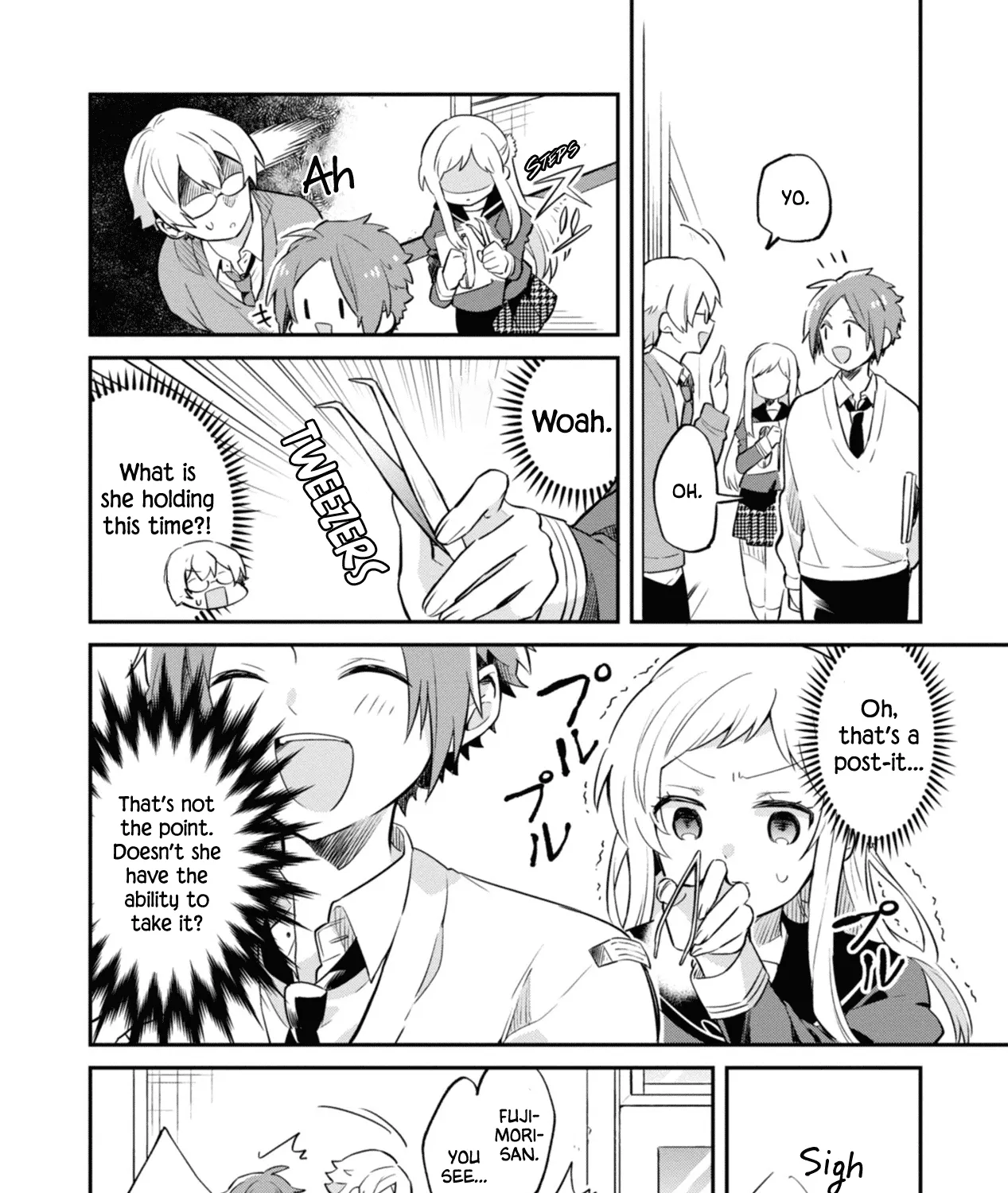 I Can Only See Your Side Profile