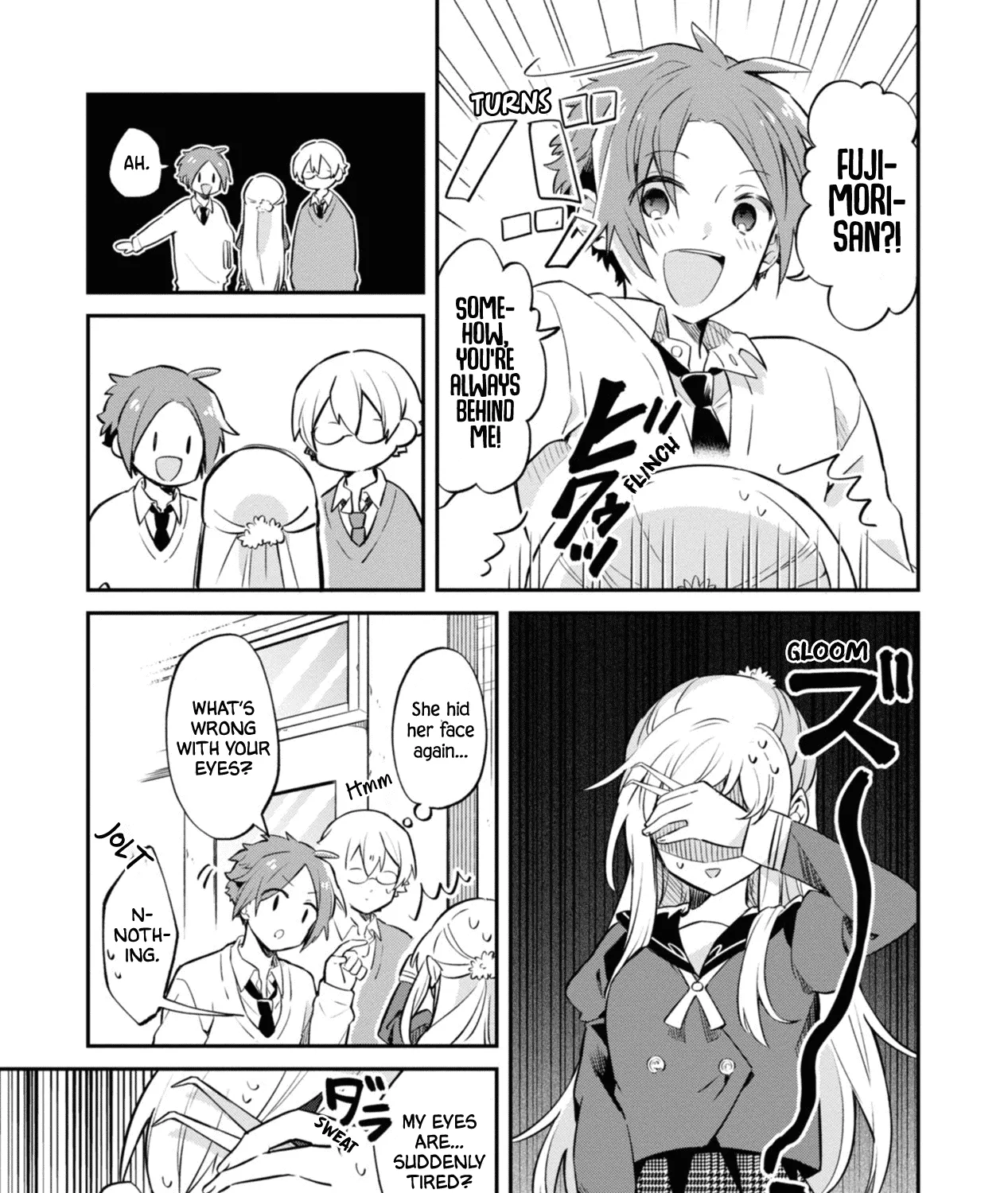 I Can Only See Your Side Profile