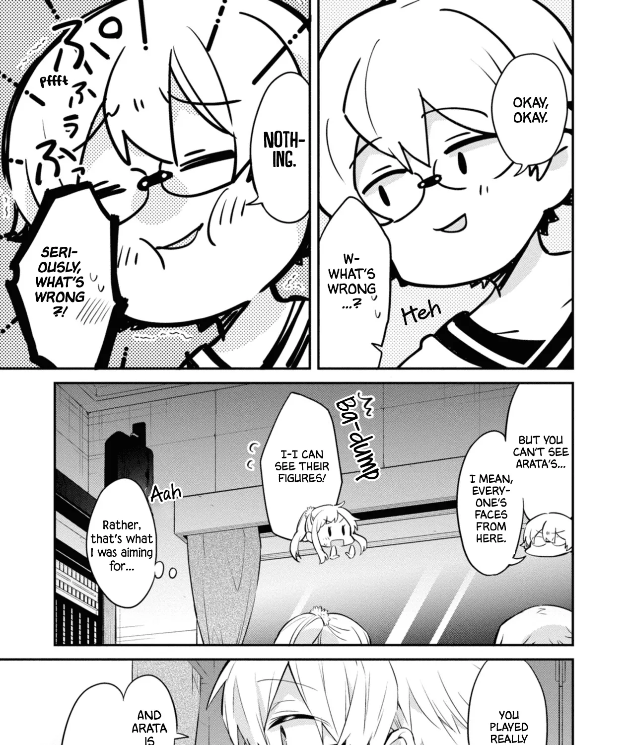 I Can Only See Your Side Profile