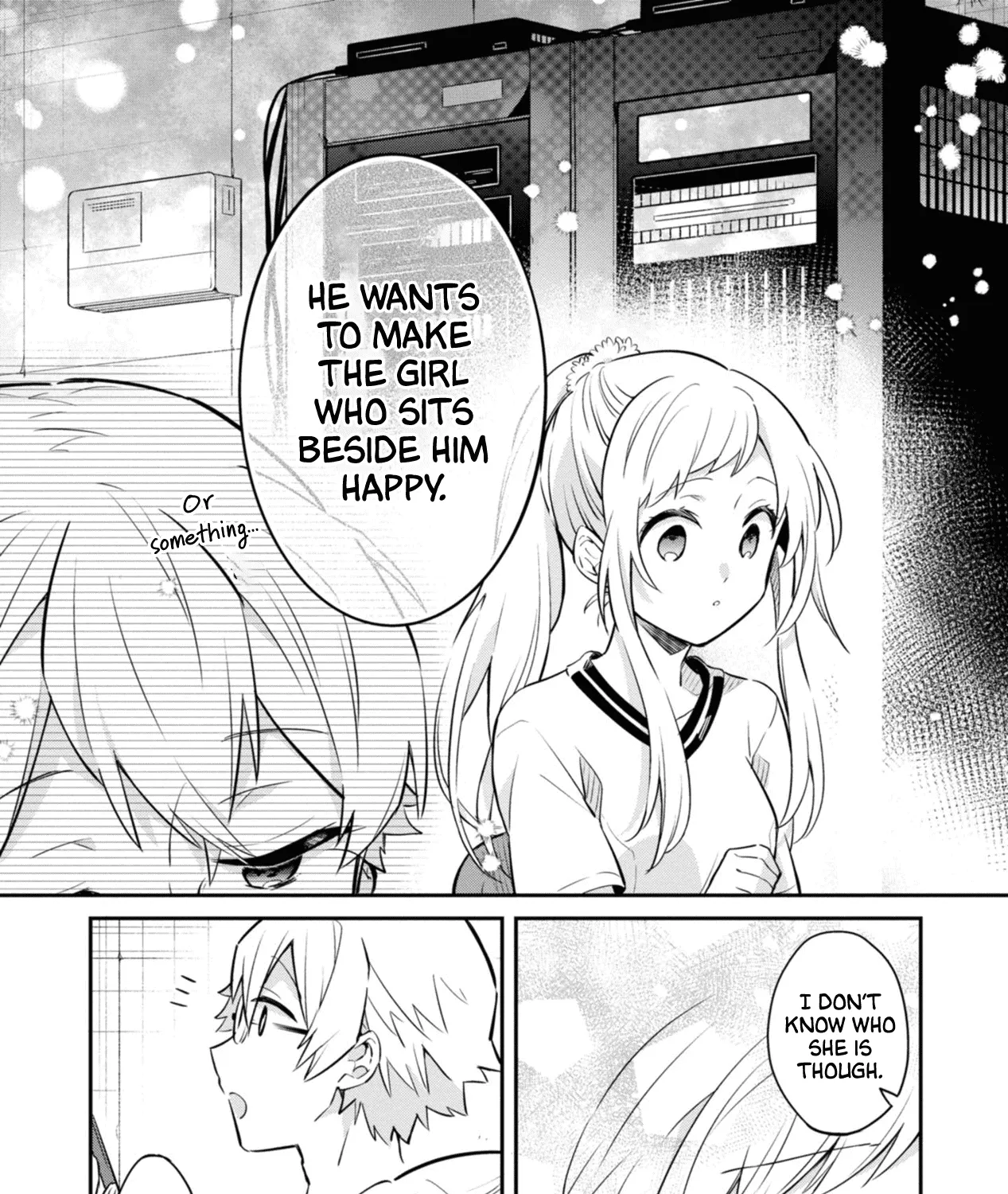 I Can Only See Your Side Profile