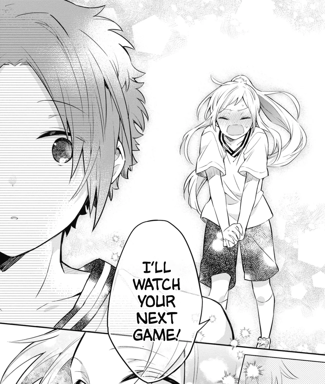 I Can Only See Your Side Profile