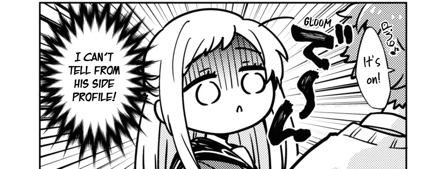 I Can Only See Your Side Profile