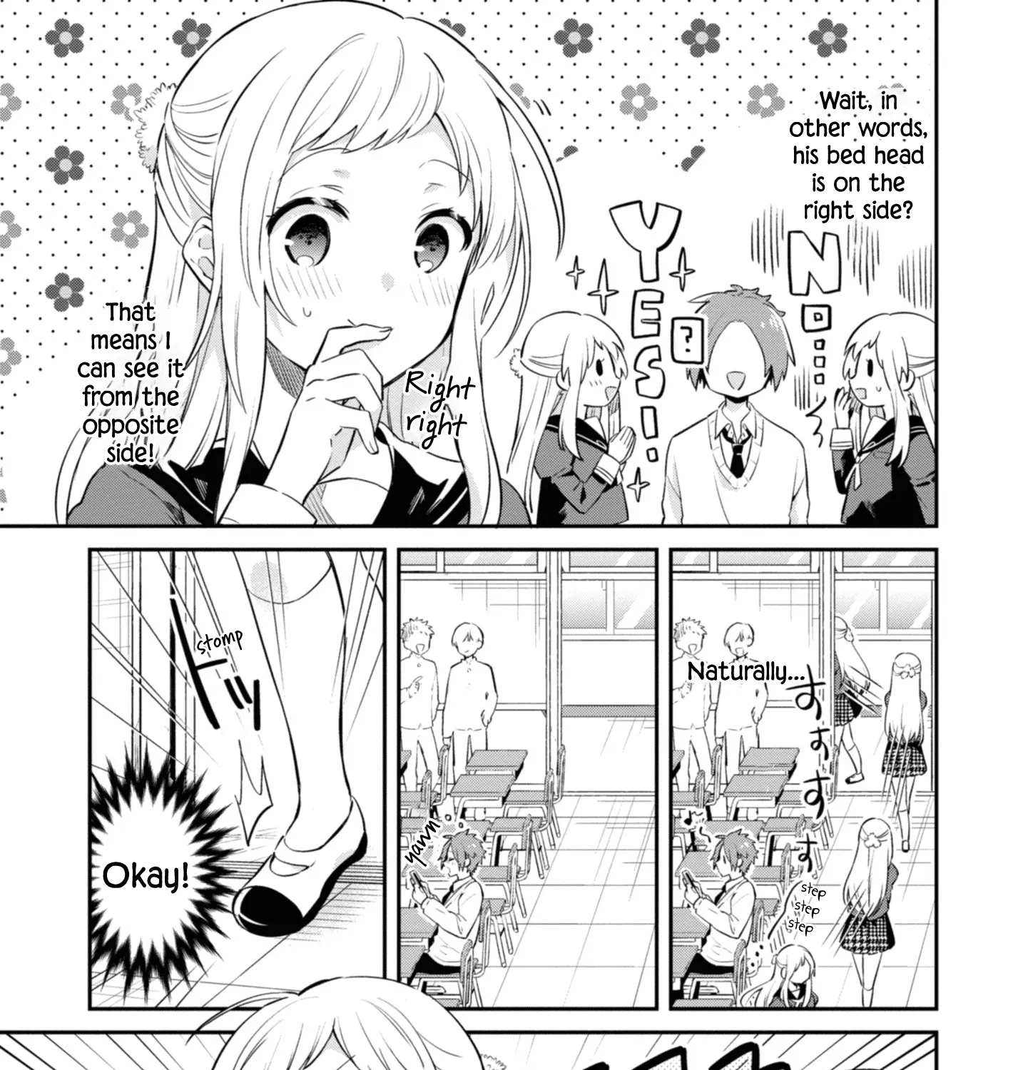 I Can Only See Your Side Profile