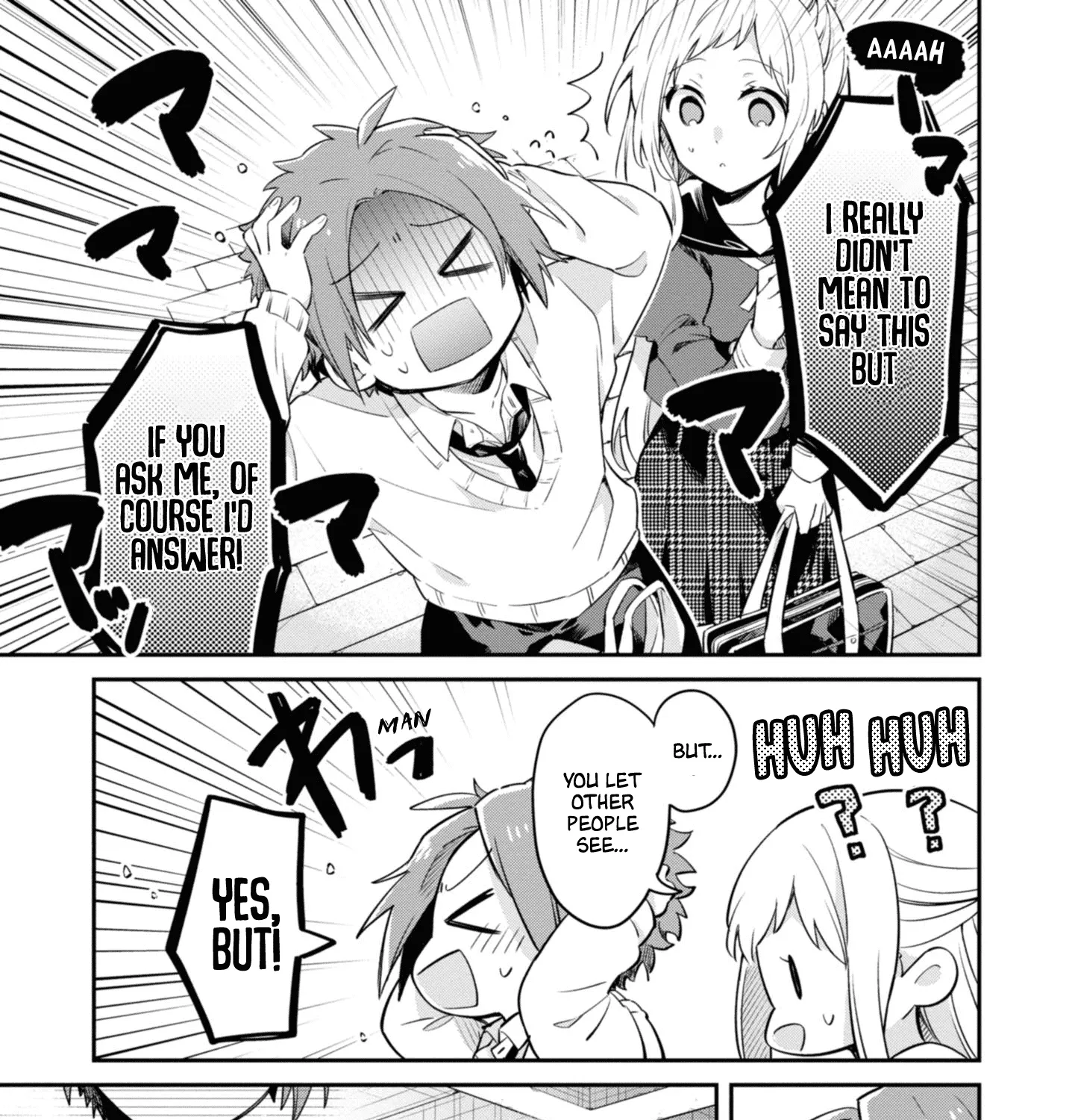 I Can Only See Your Side Profile