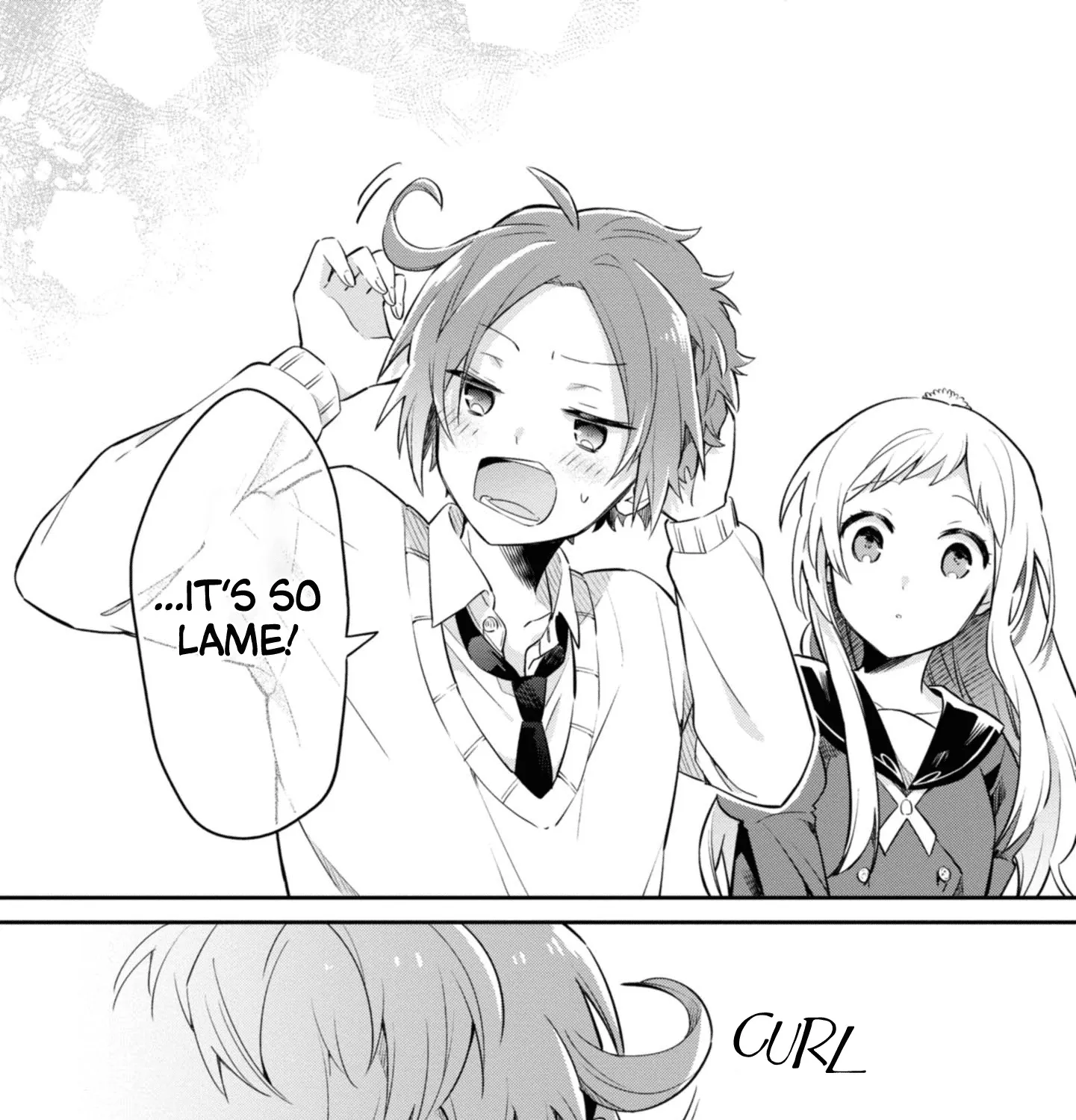 I Can Only See Your Side Profile