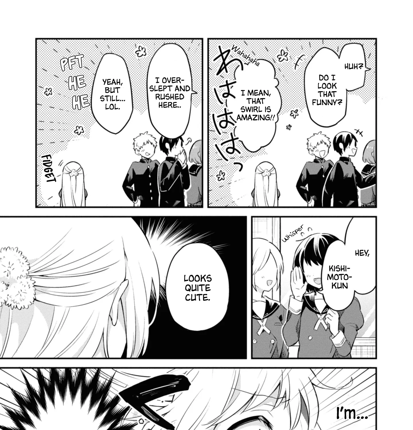 I Can Only See Your Side Profile