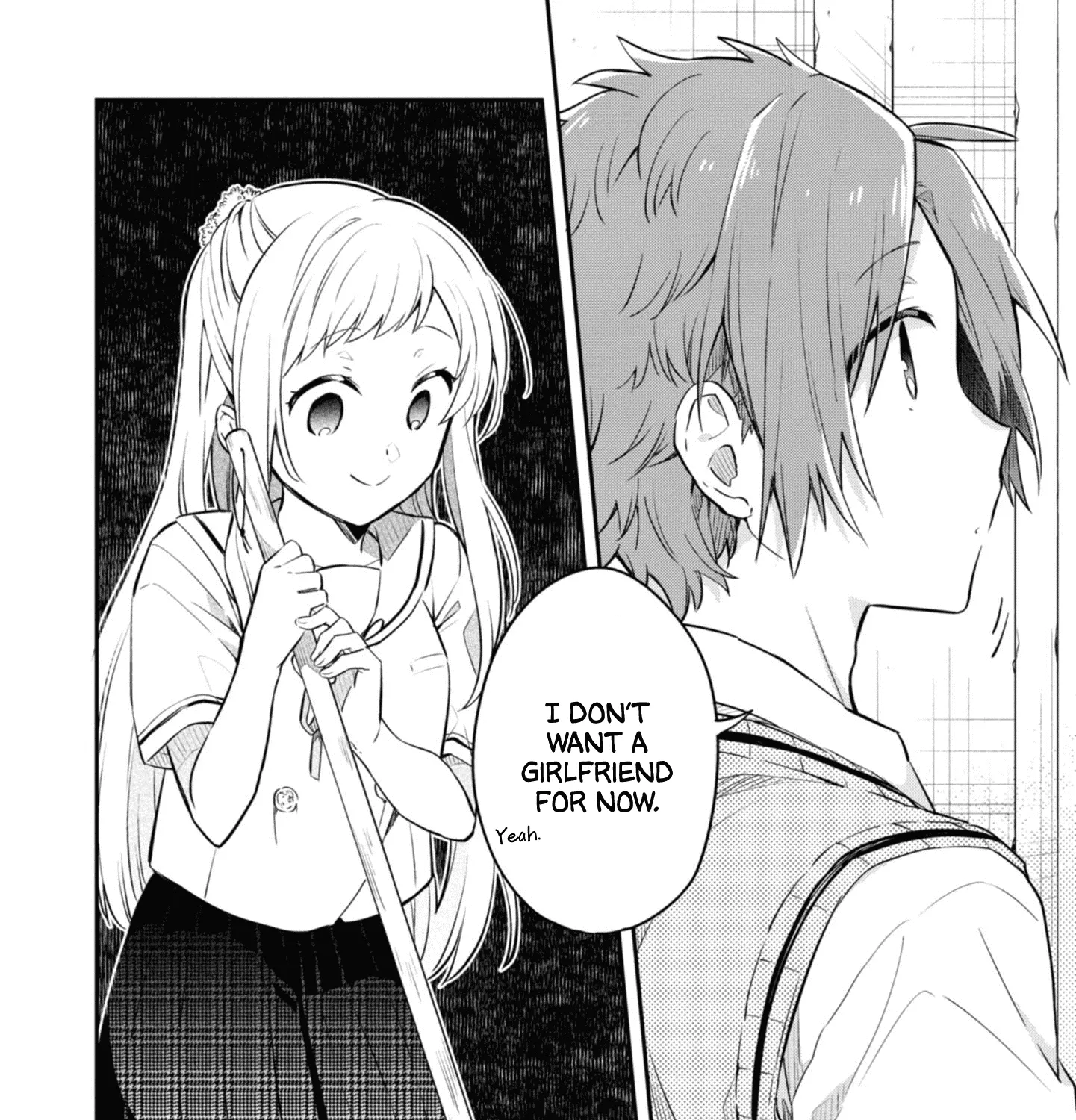 I Can Only See Your Side Profile