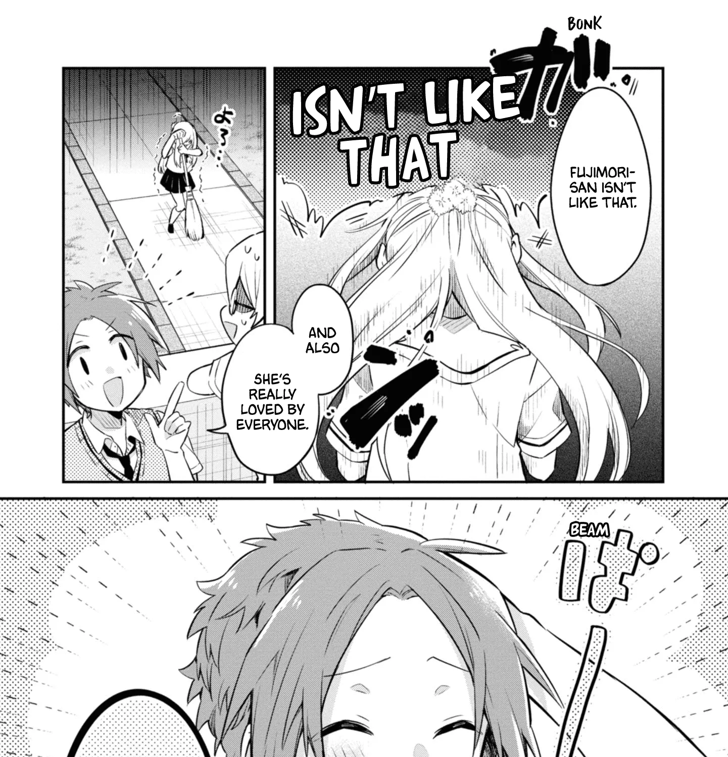 I Can Only See Your Side Profile