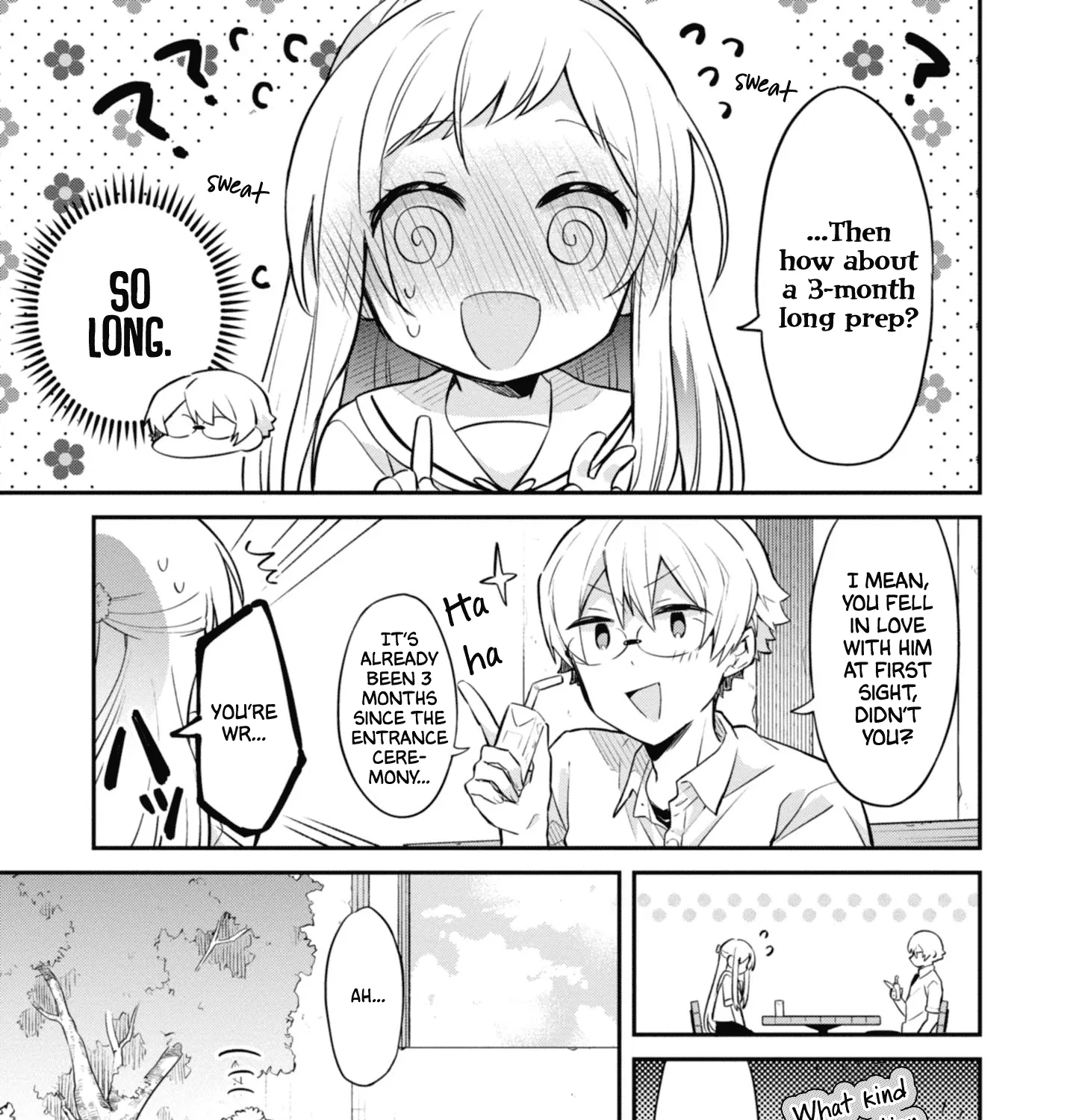 I Can Only See Your Side Profile