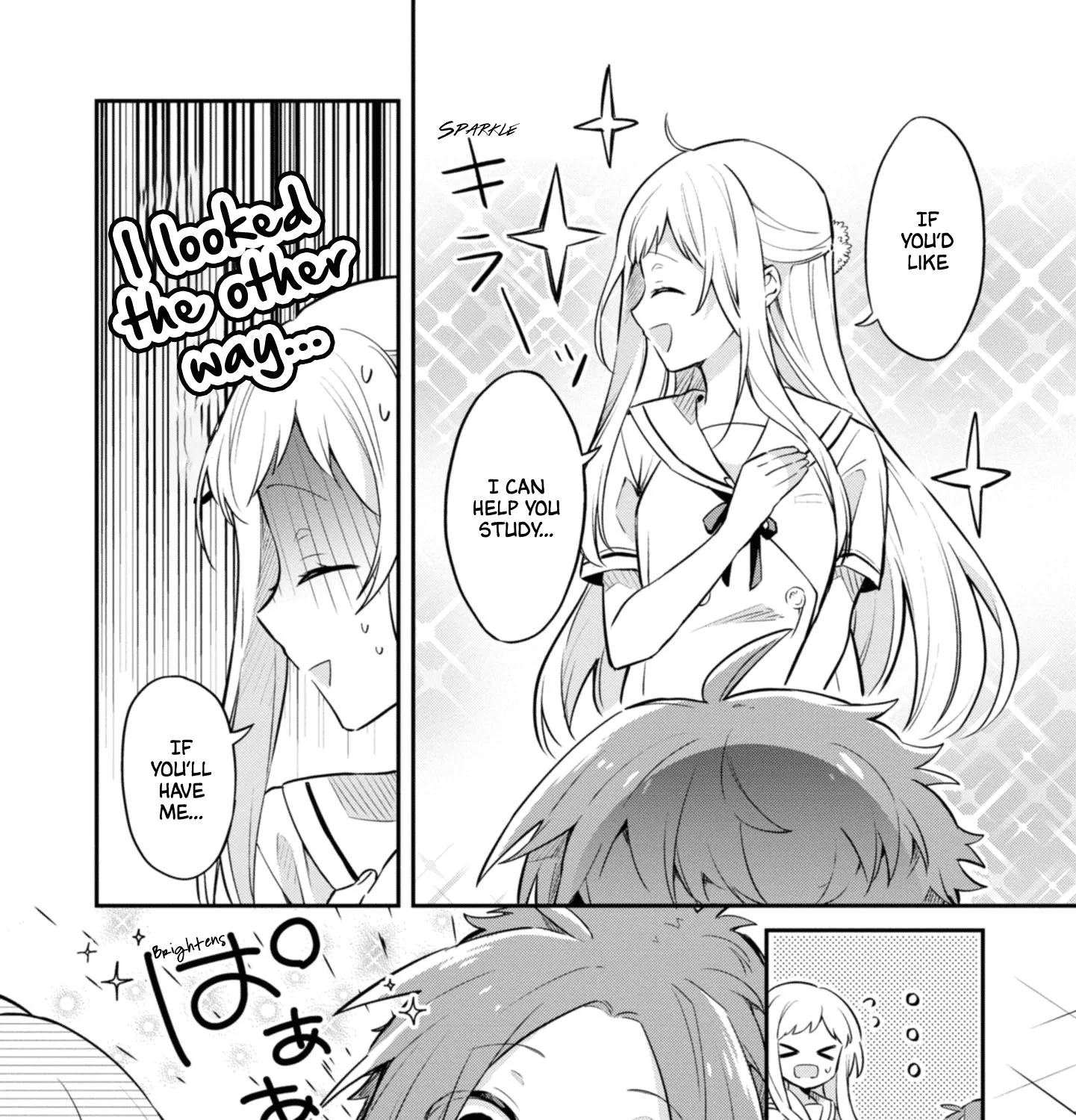 I Can Only See Your Side Profile